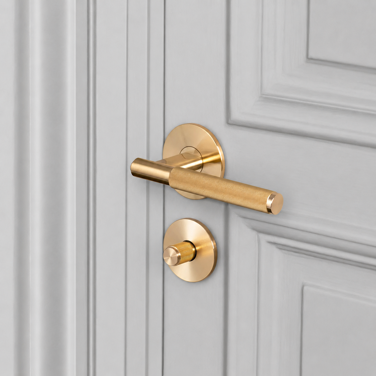 DOOR HANDLE / LINEAR / PASSAGE + THUMBTURN LOCK BUNDLE
