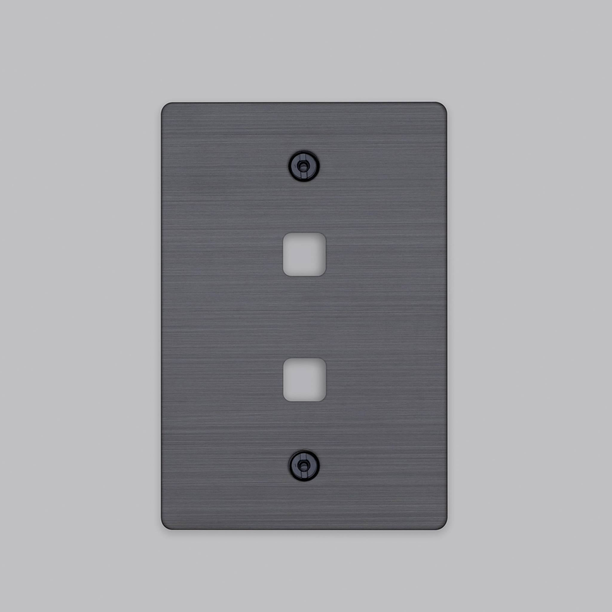 2G WALL PLATE / DIMMERS OR TOGGLES