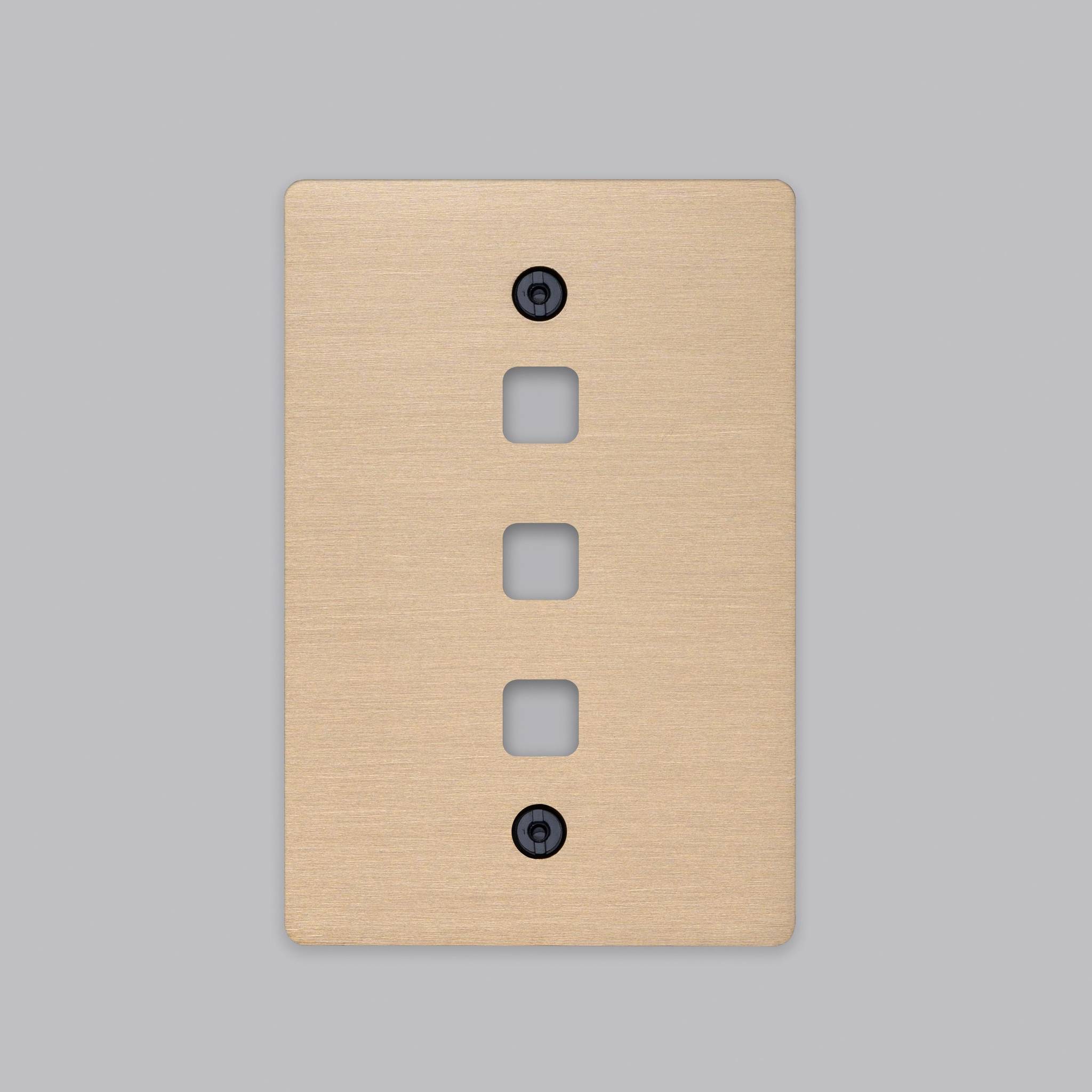 3G WALL PLATE / TOGGLES ONLY