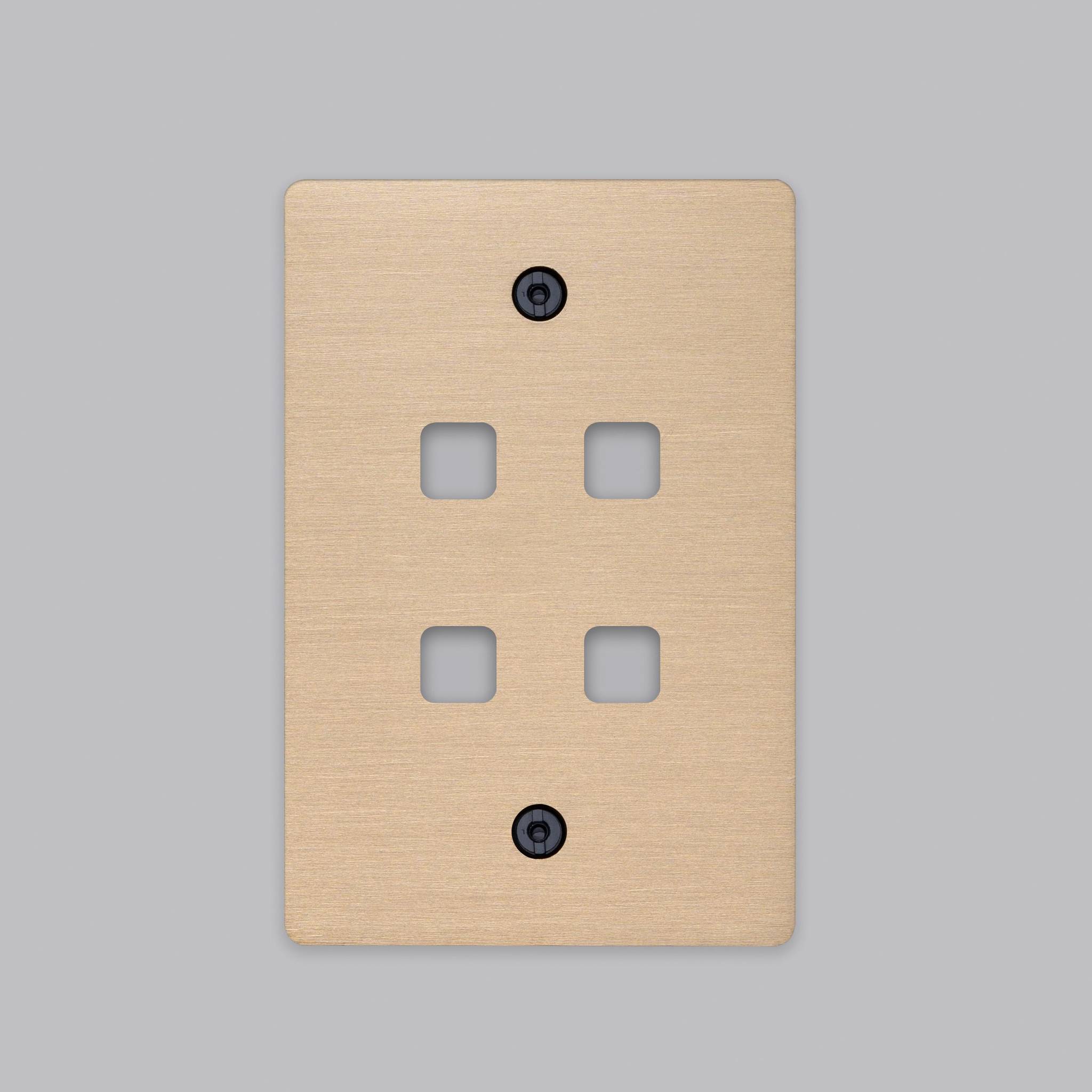 4G WALL PLATE / TOGGLES ONLY