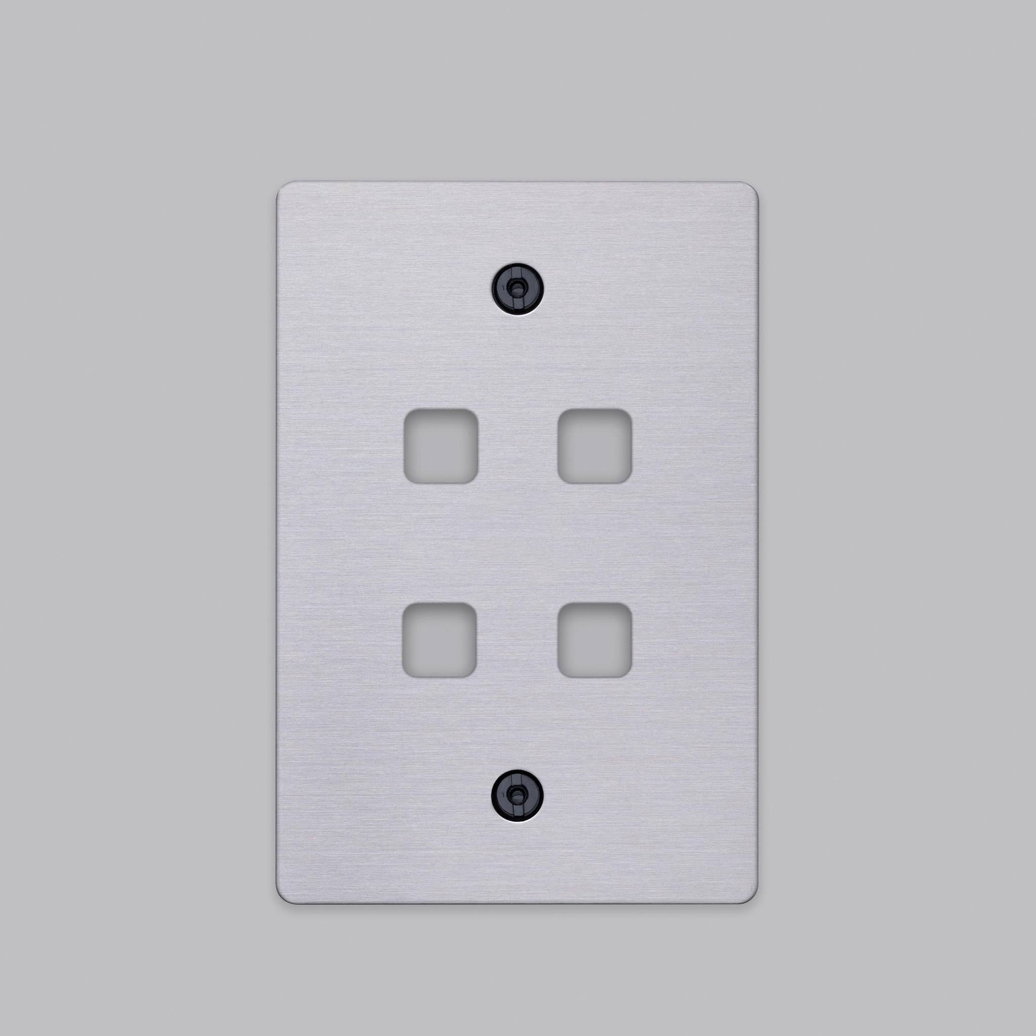 4G WALL PLATE / TOGGLES ONLY