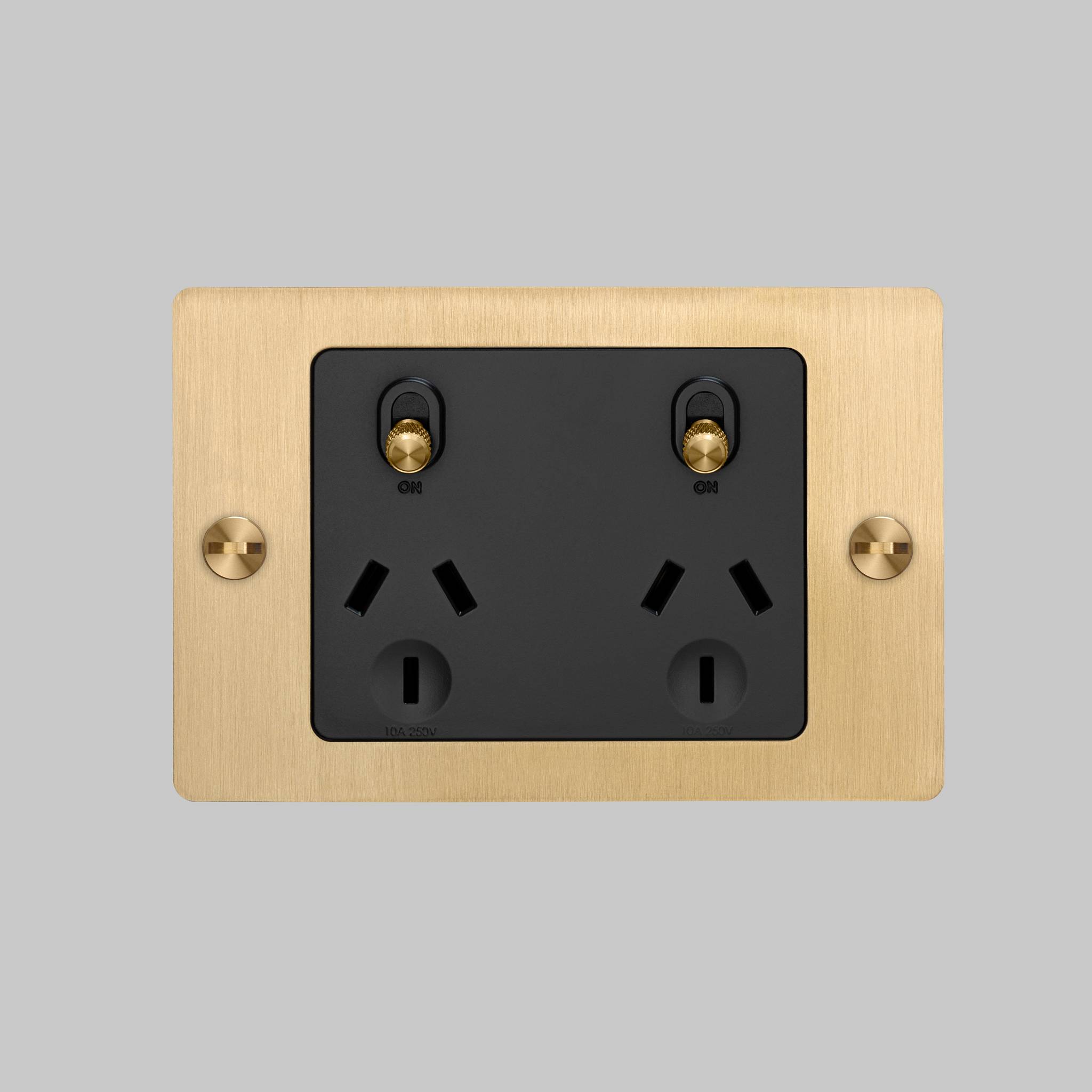 2G GPO SOCKET / WITHOUT LOGO / CROSS