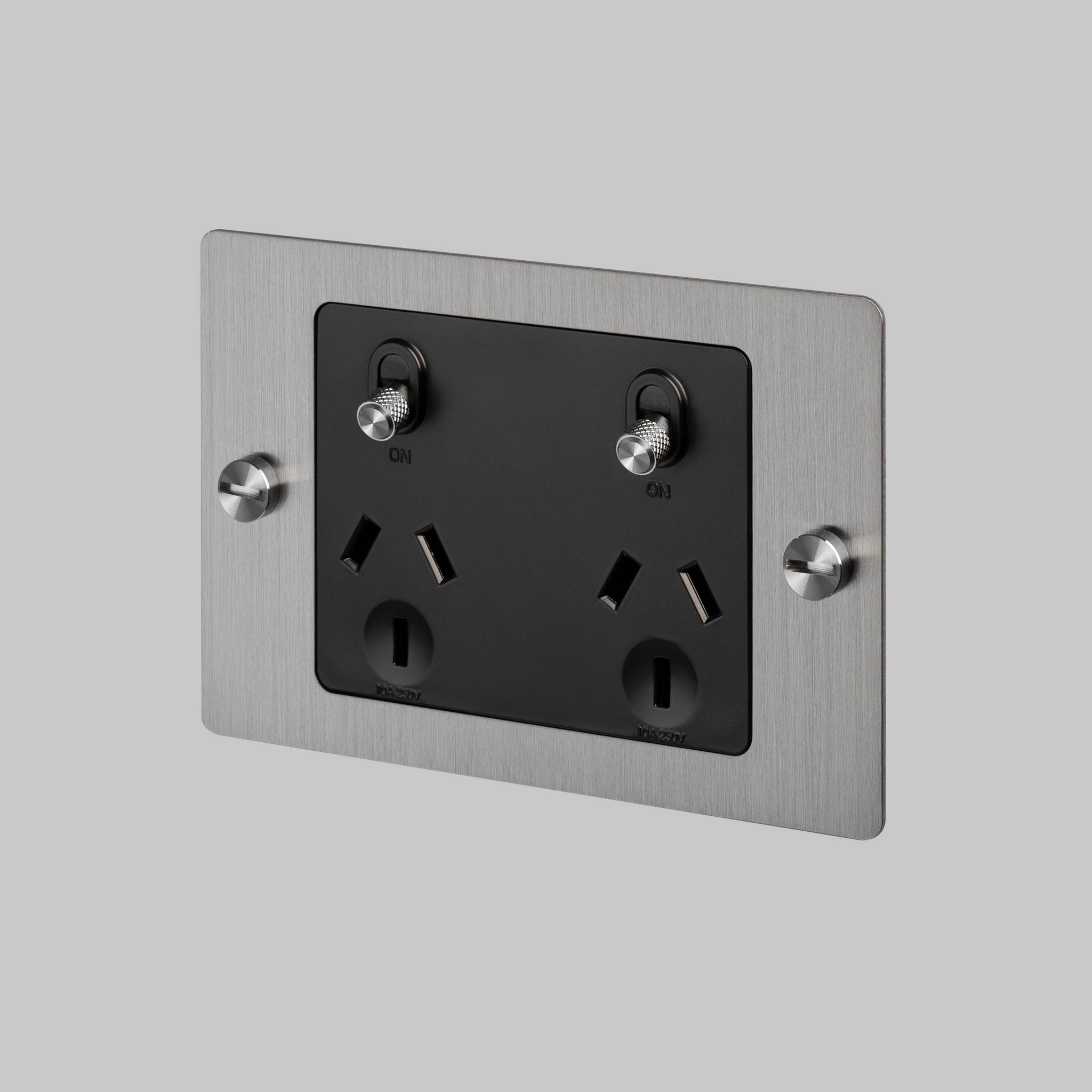 2G GPO SOCKET / WITHOUT LOGO / CROSS