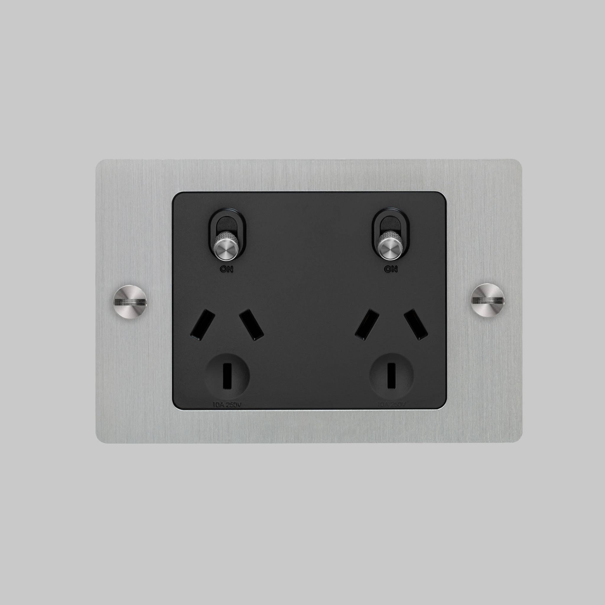 2G GPO SOCKET / WITHOUT LOGO / CROSS