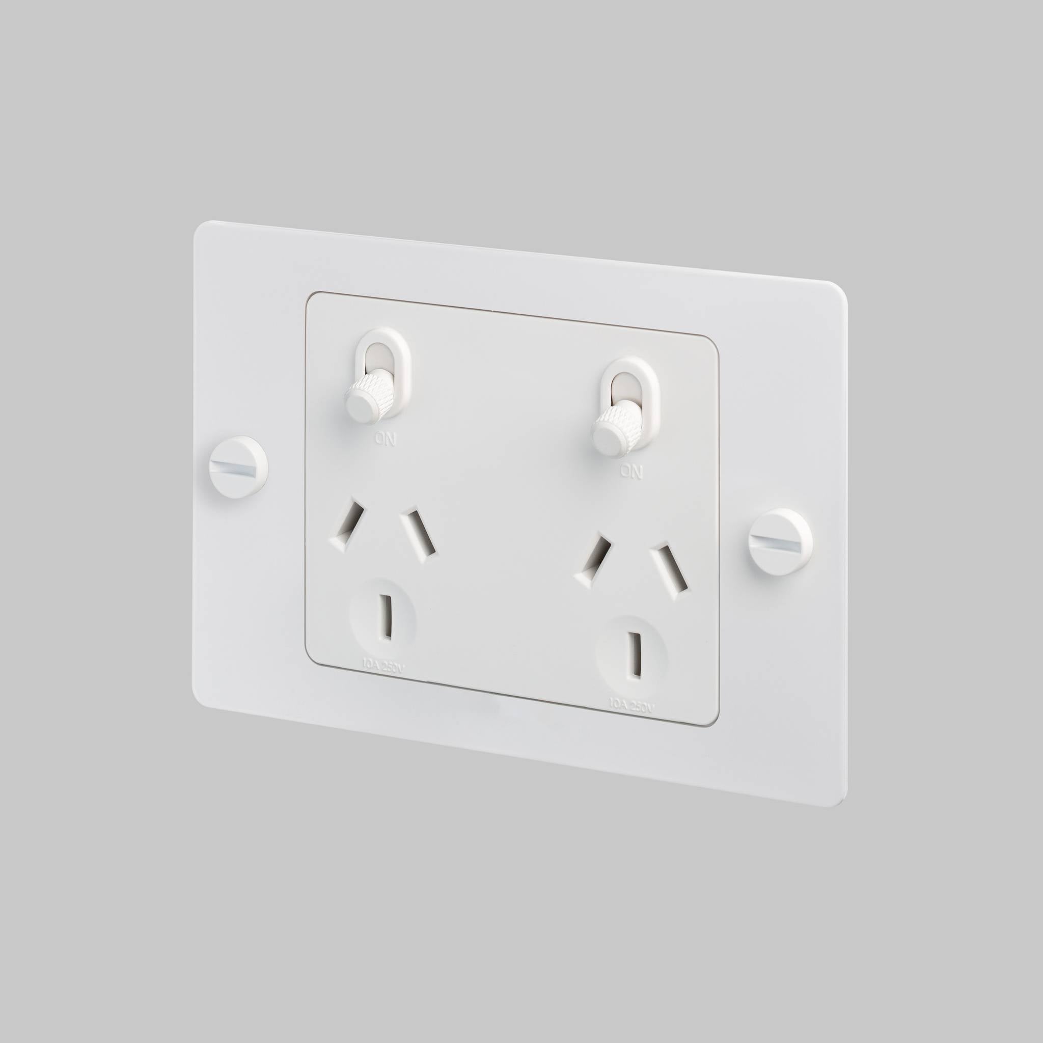 2G GPO SOCKET / WITHOUT LOGO / CROSS