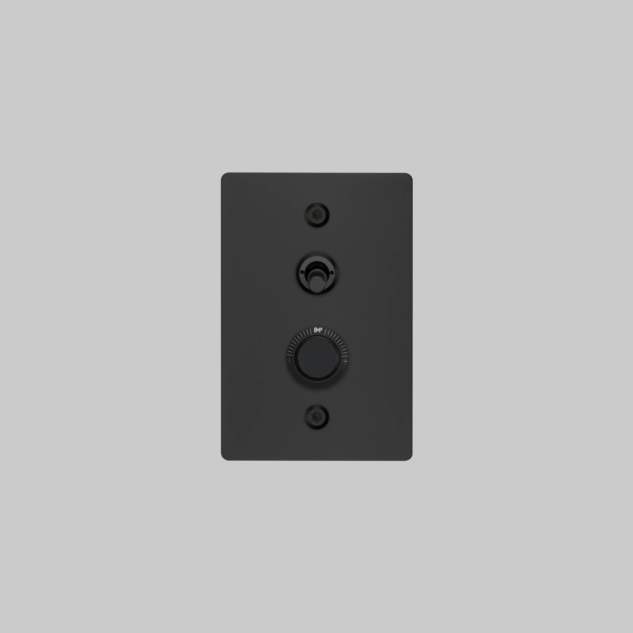 2G TOGGLE + DIMMER / VERTICAL / LINEAR