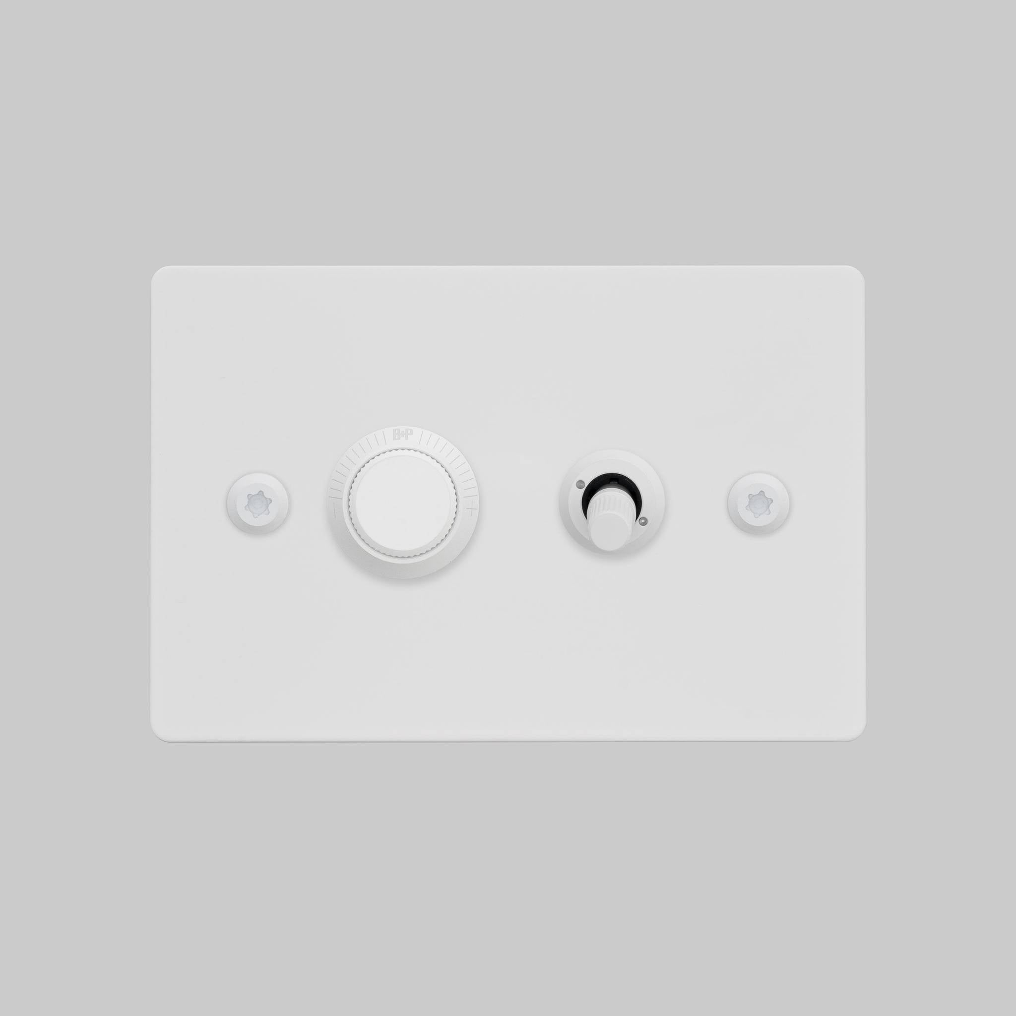 2G TOGGLE + DIMMER / HORIZONTAL / LINEAR