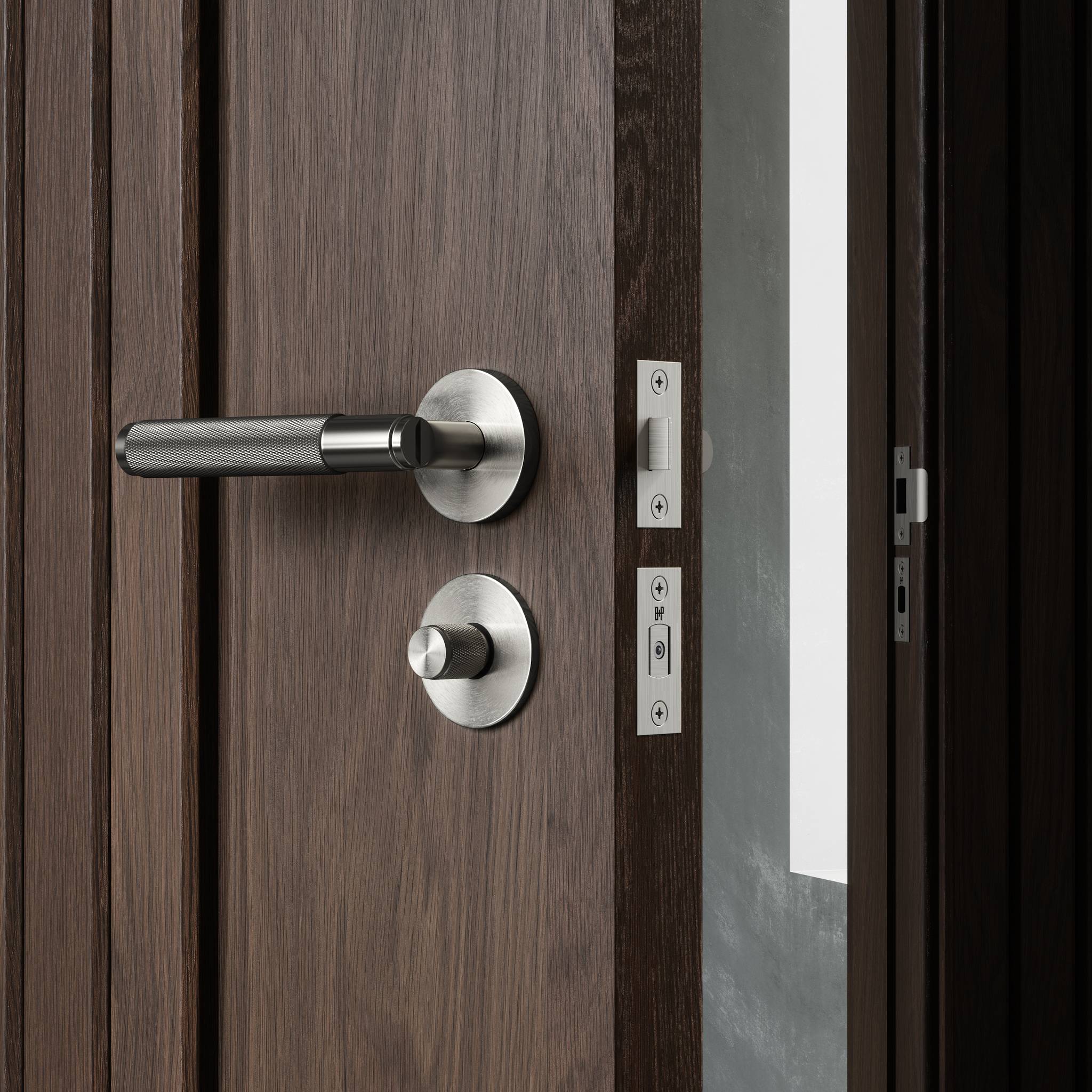 ANZ DOOR HANDLE SET / SPRUNG / CROSS / PASSAGE