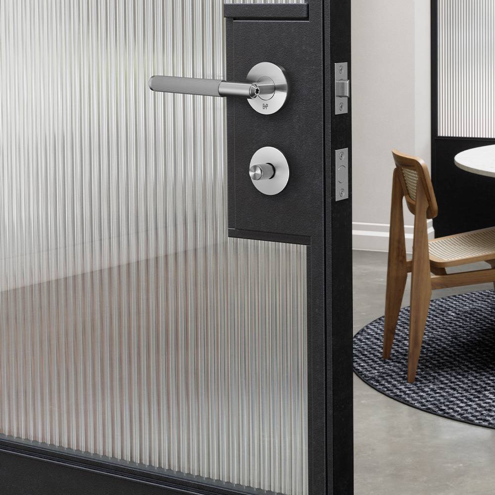 ANZ DOOR HANDLE SET / LINEAR / SPRUNG / PRIVACY