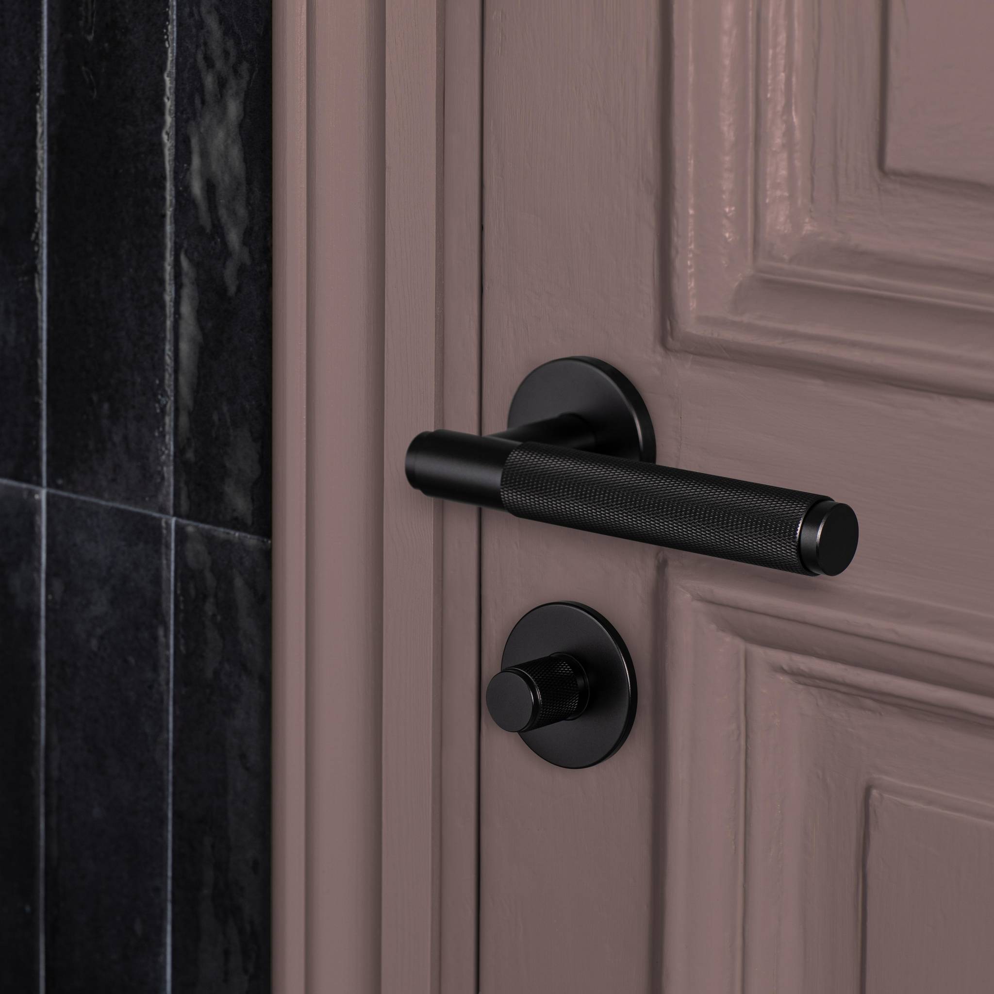 ANZ DOOR HANDLE SET / SPRUNG / CROSS / PASSAGE