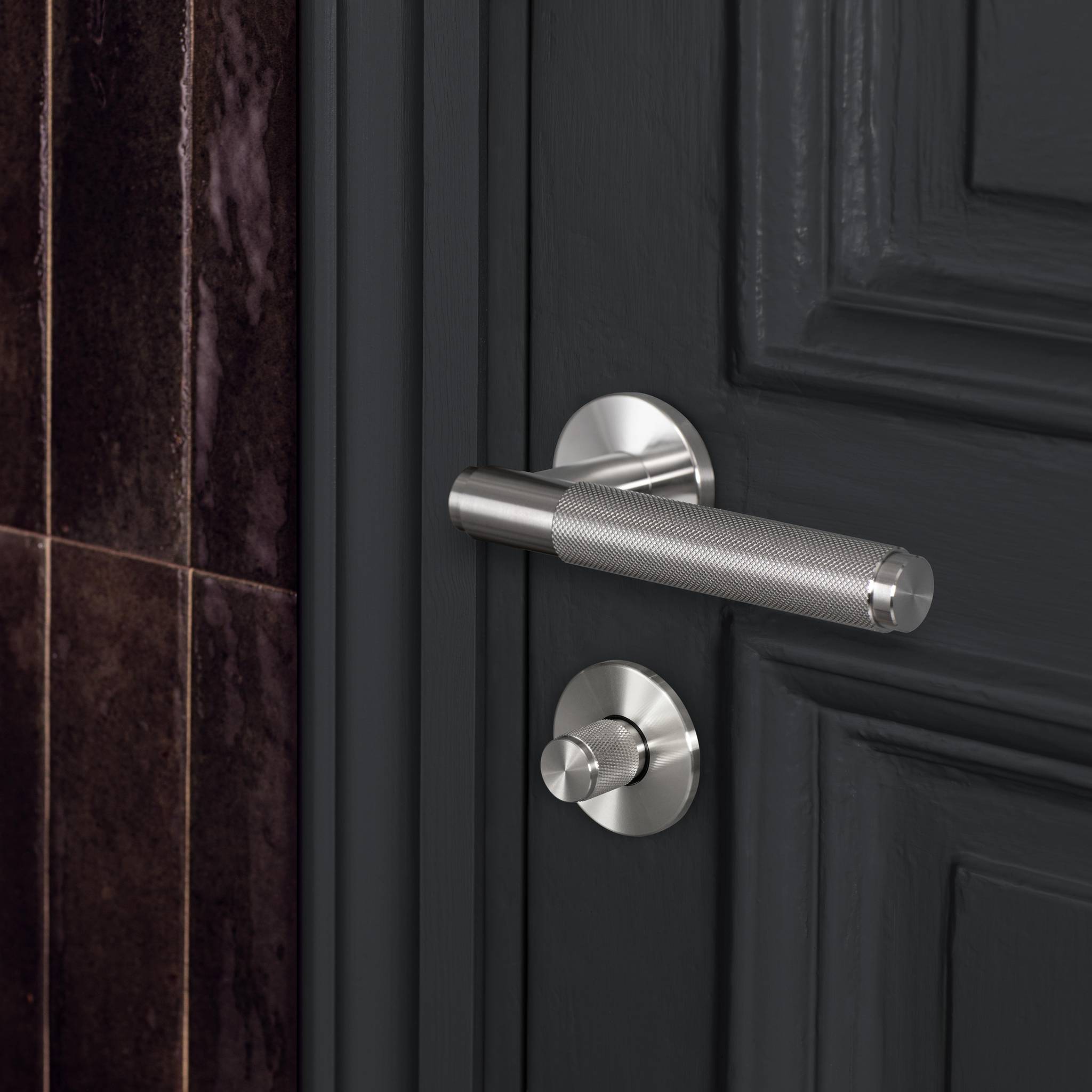 ANZ DOOR HANDLE SET / SPRUNG / CROSS / PRIVACY