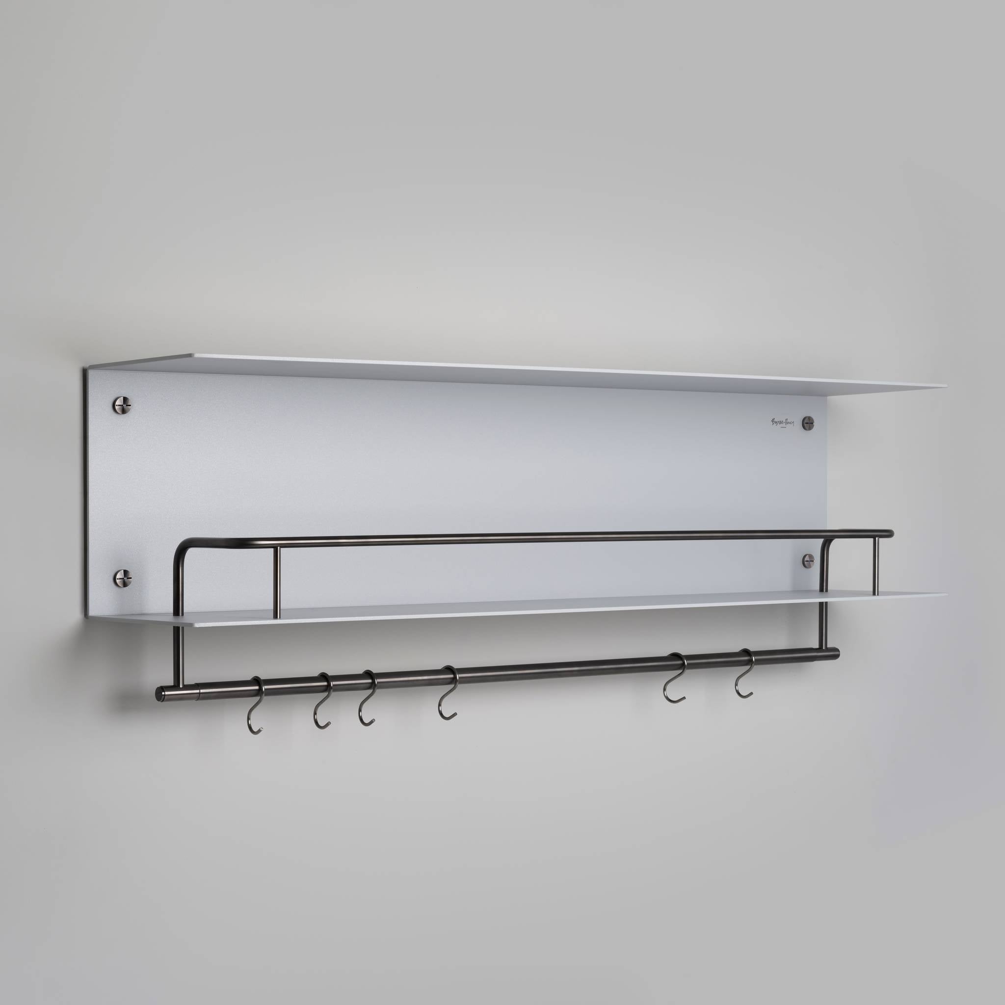 KITCHEN SHELF / HANGER / WITH LOGO / STONE