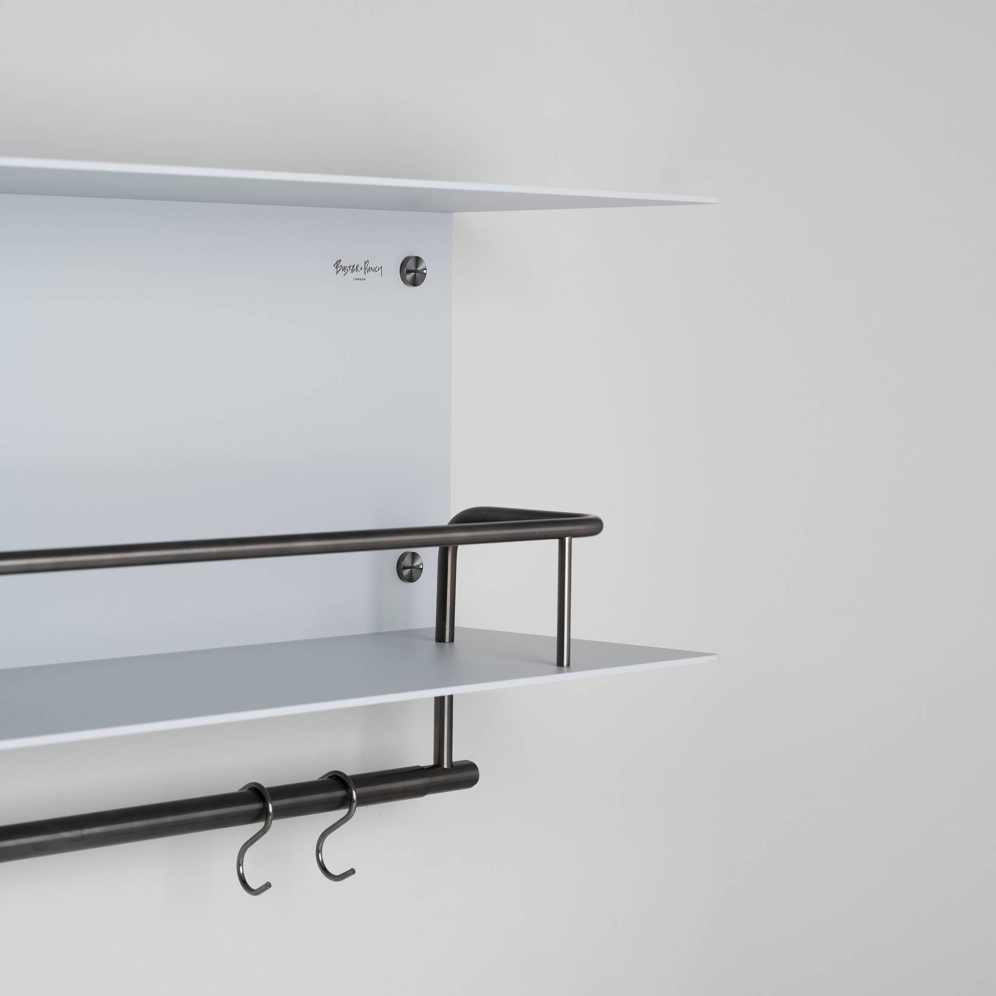 KITCHEN SHELF / HANGER / WITH LOGO / STONE