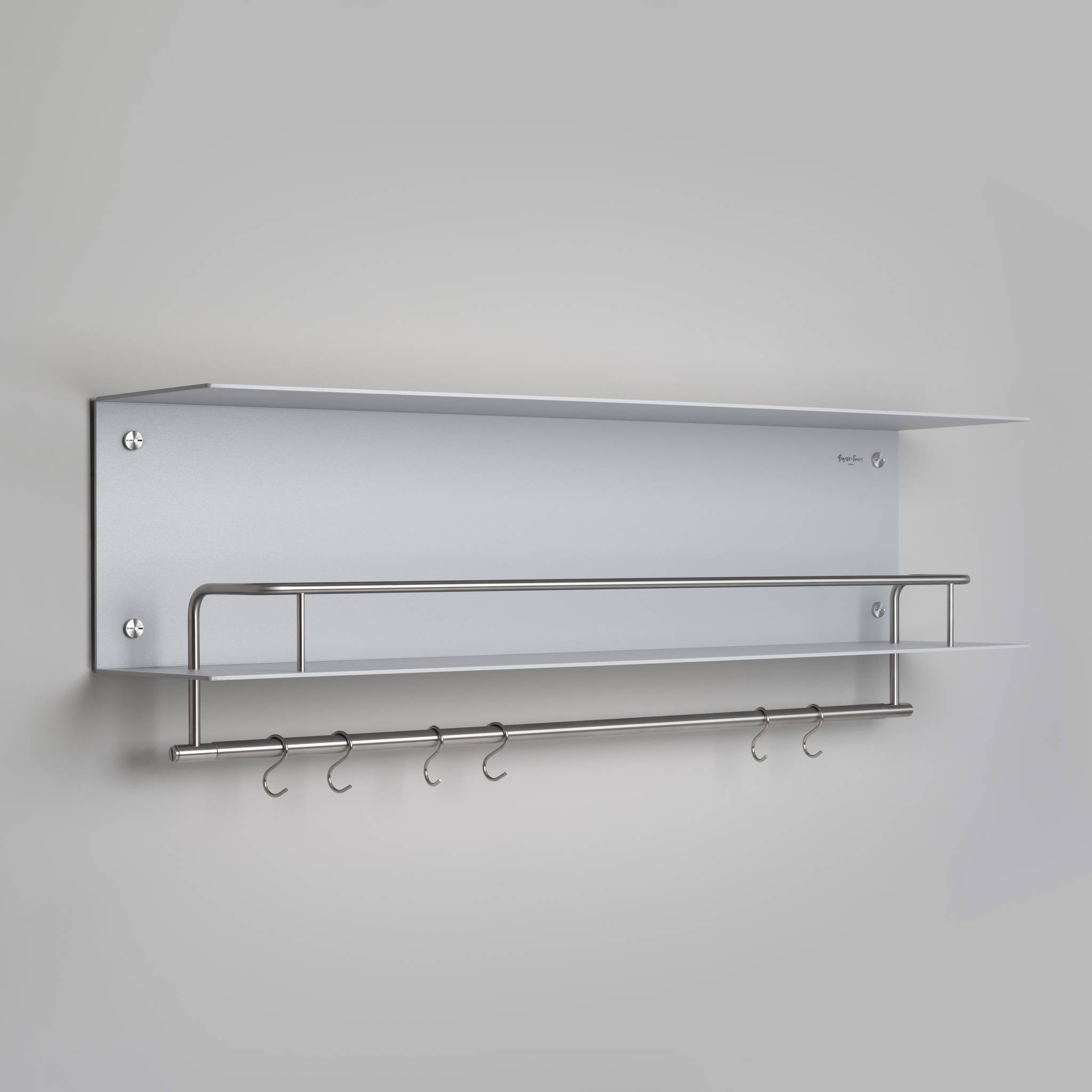 KITCHEN SHELF / HANGER / WITH LOGO / STONE