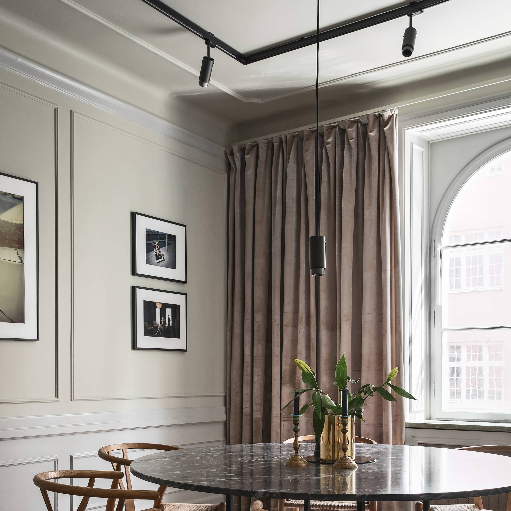 EXHAUST PENDANT / LINEAR  / GRAPHITE