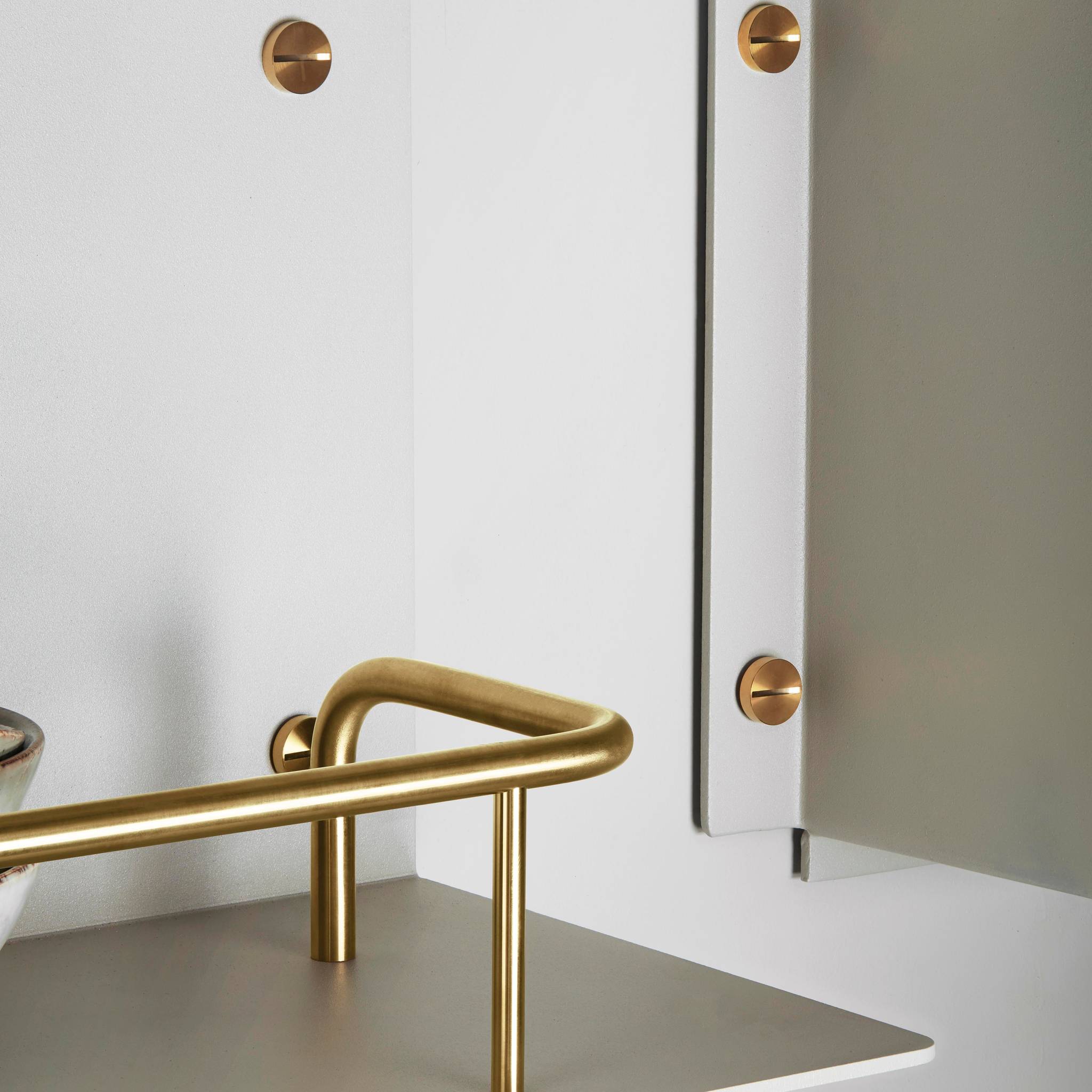 KITCHEN SHELF / HANGER / WITHOUT LOGO / STONE