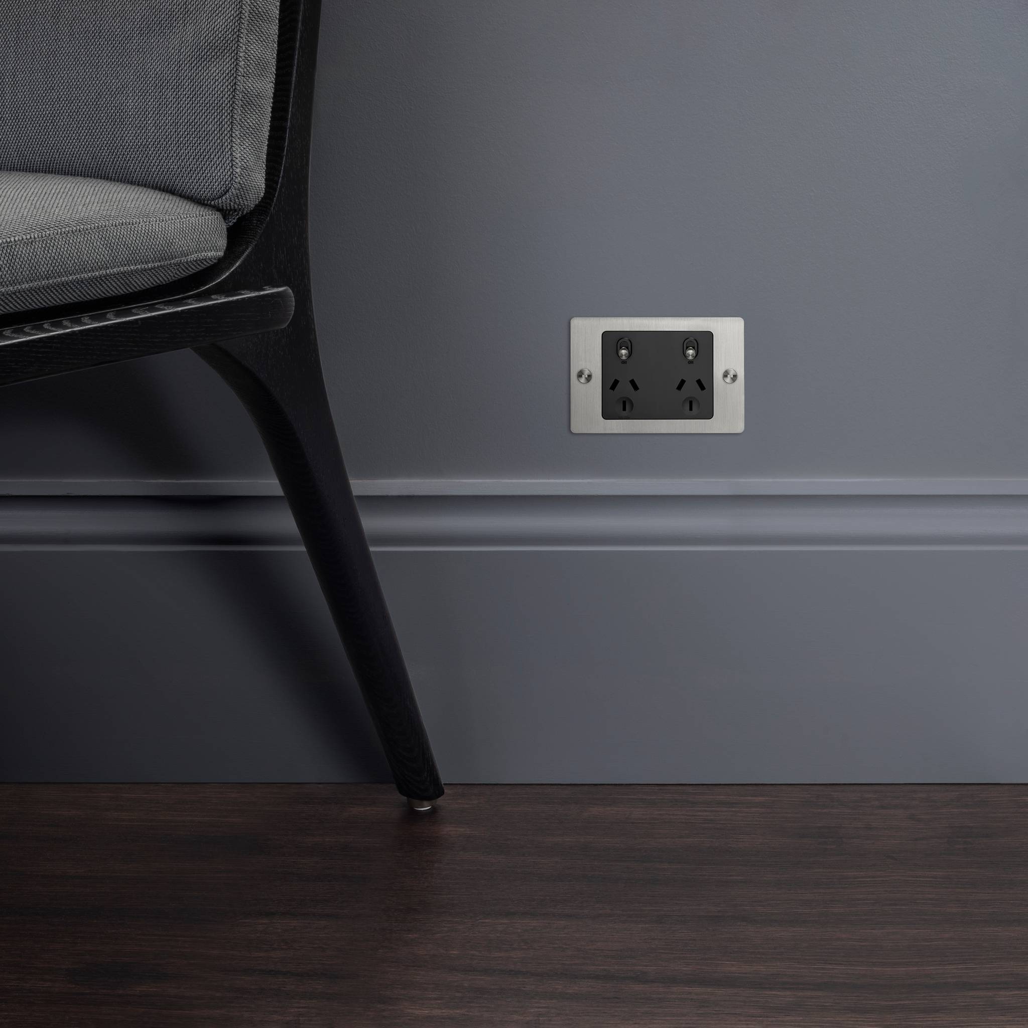 2G GPO SOCKET / WITHOUT LOGO / CROSS