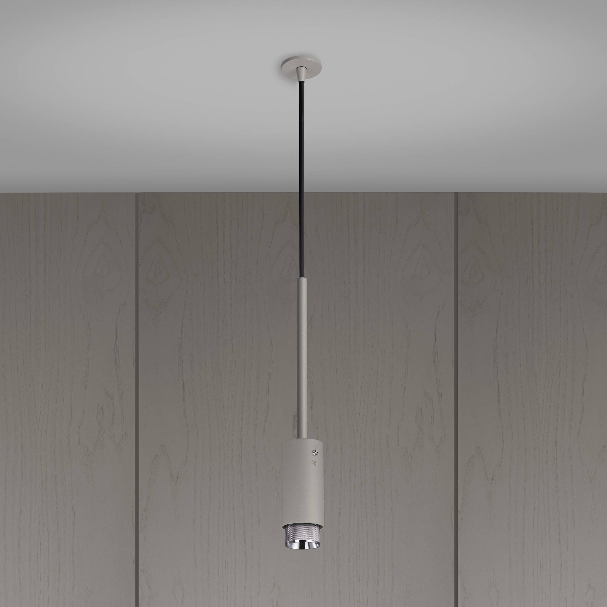 EXHAUST PENDANT / CROSS / STONE