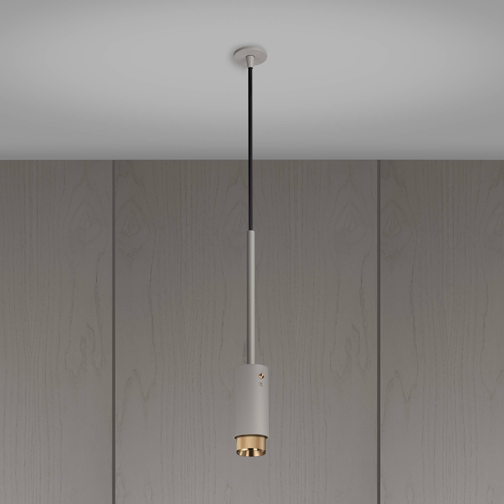 EXHAUST PENDANT / CROSS / STONE