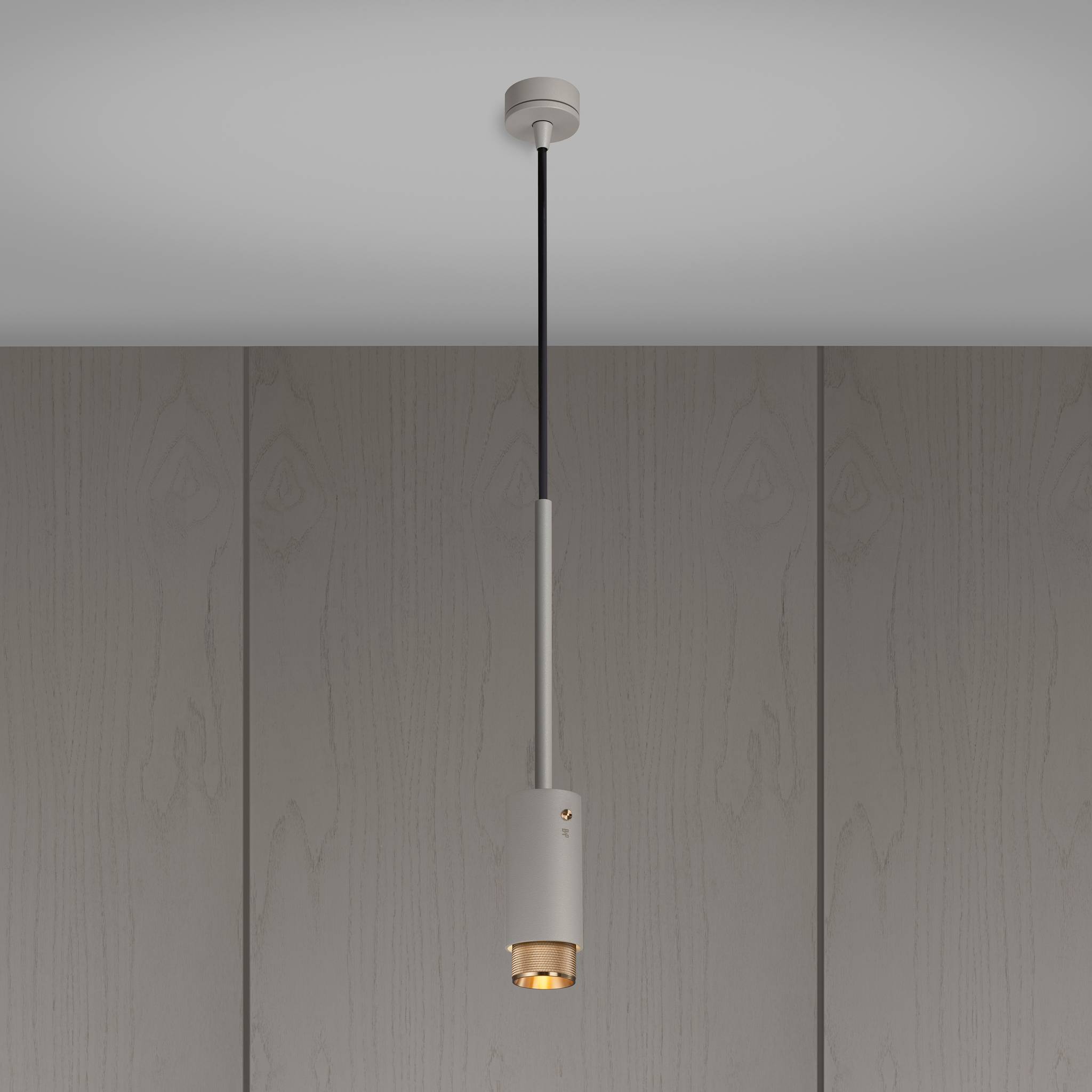 EXHAUST PENDANT / CROSS / STONE