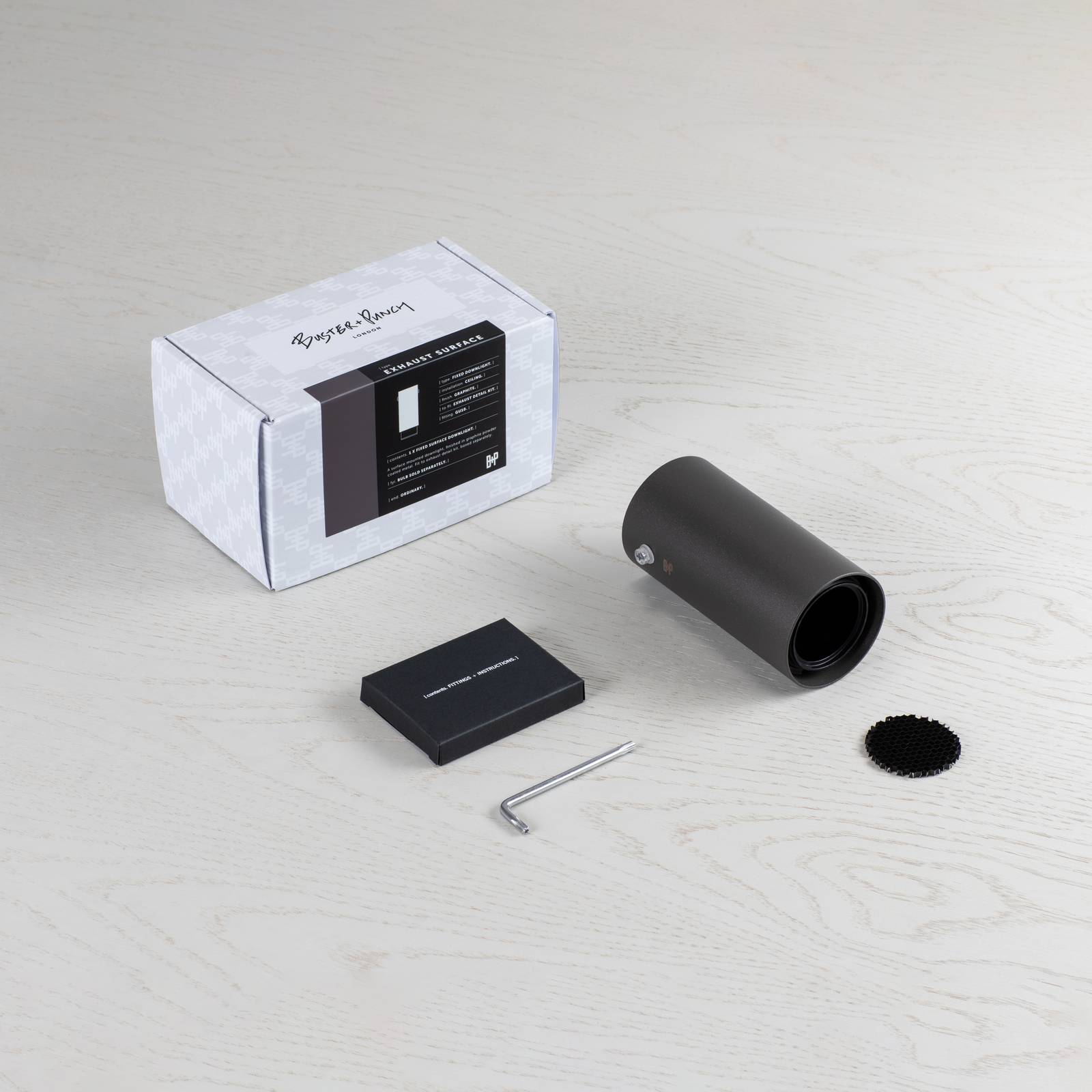 EXHAUST SURFACE / CROSS / GRAPHITE