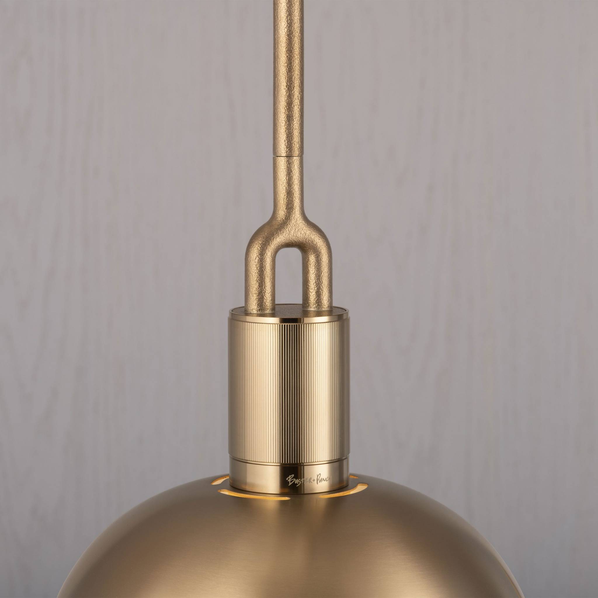 FORKED PENDANT / LINEAR / SHADE / GLOBE / SMOKED / LARGE