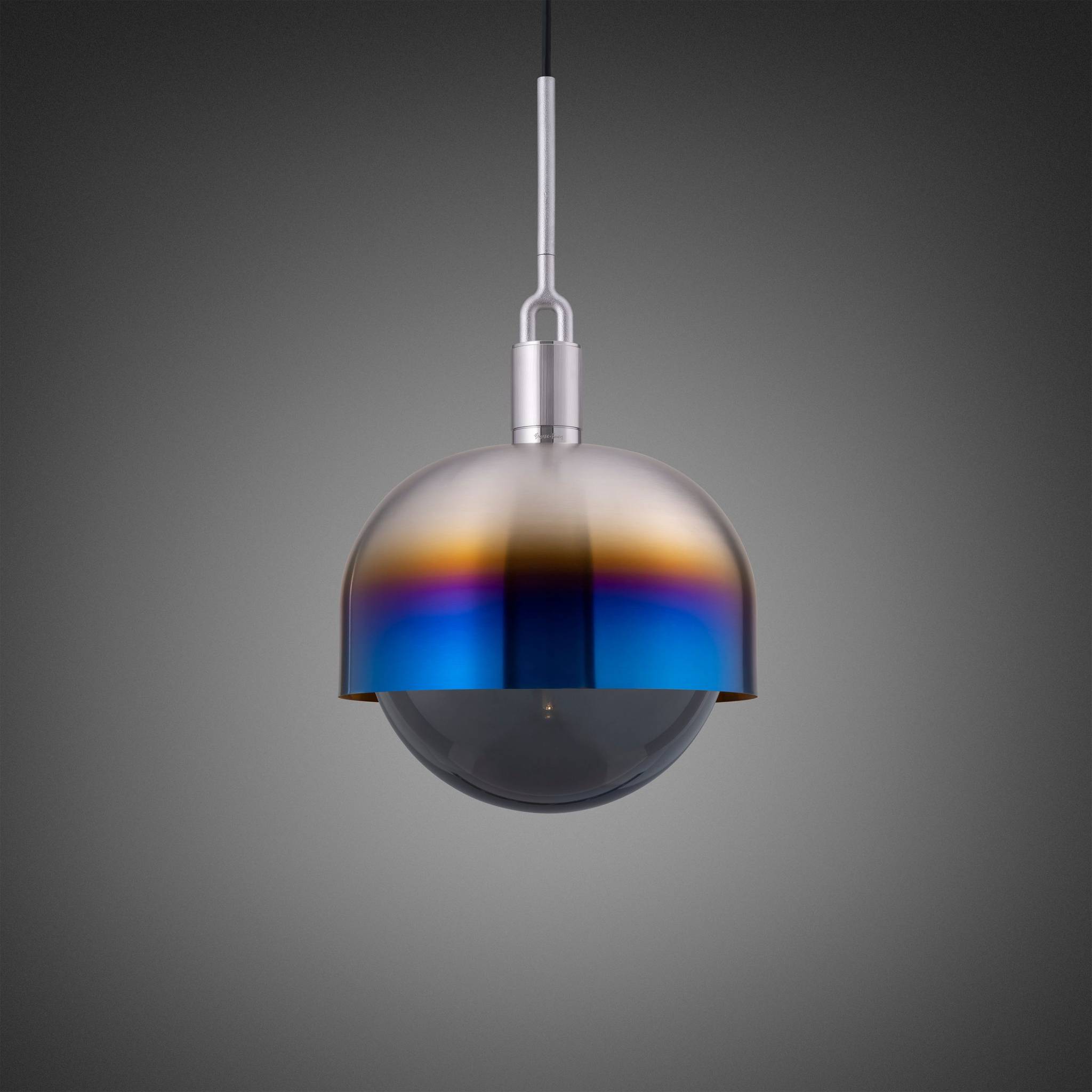 FORKED PENDANT / LINEAR / SHADE / GLOBE / SMOKED / LARGE