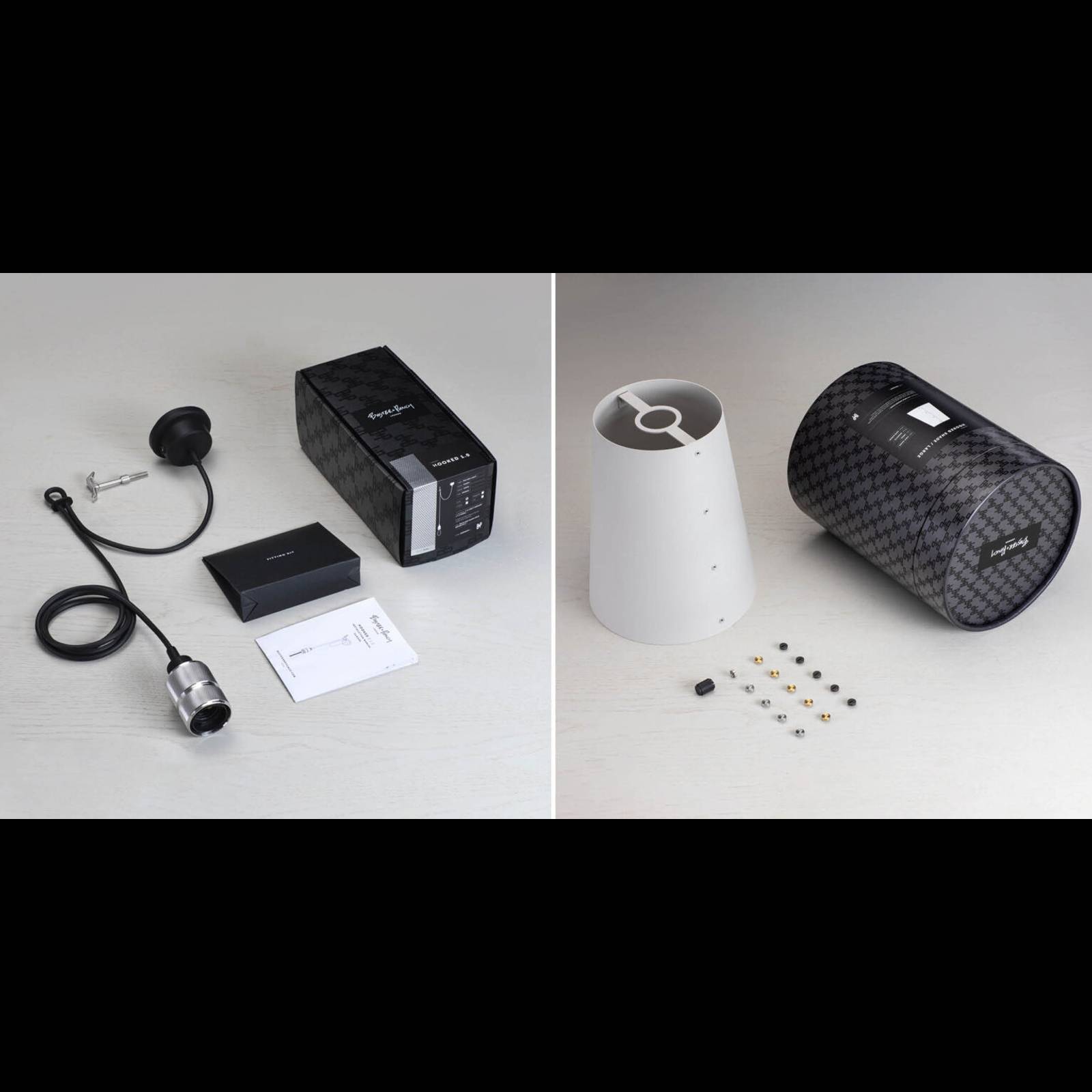 HOOKED 1.0 / LARGE / CROSS / STONE