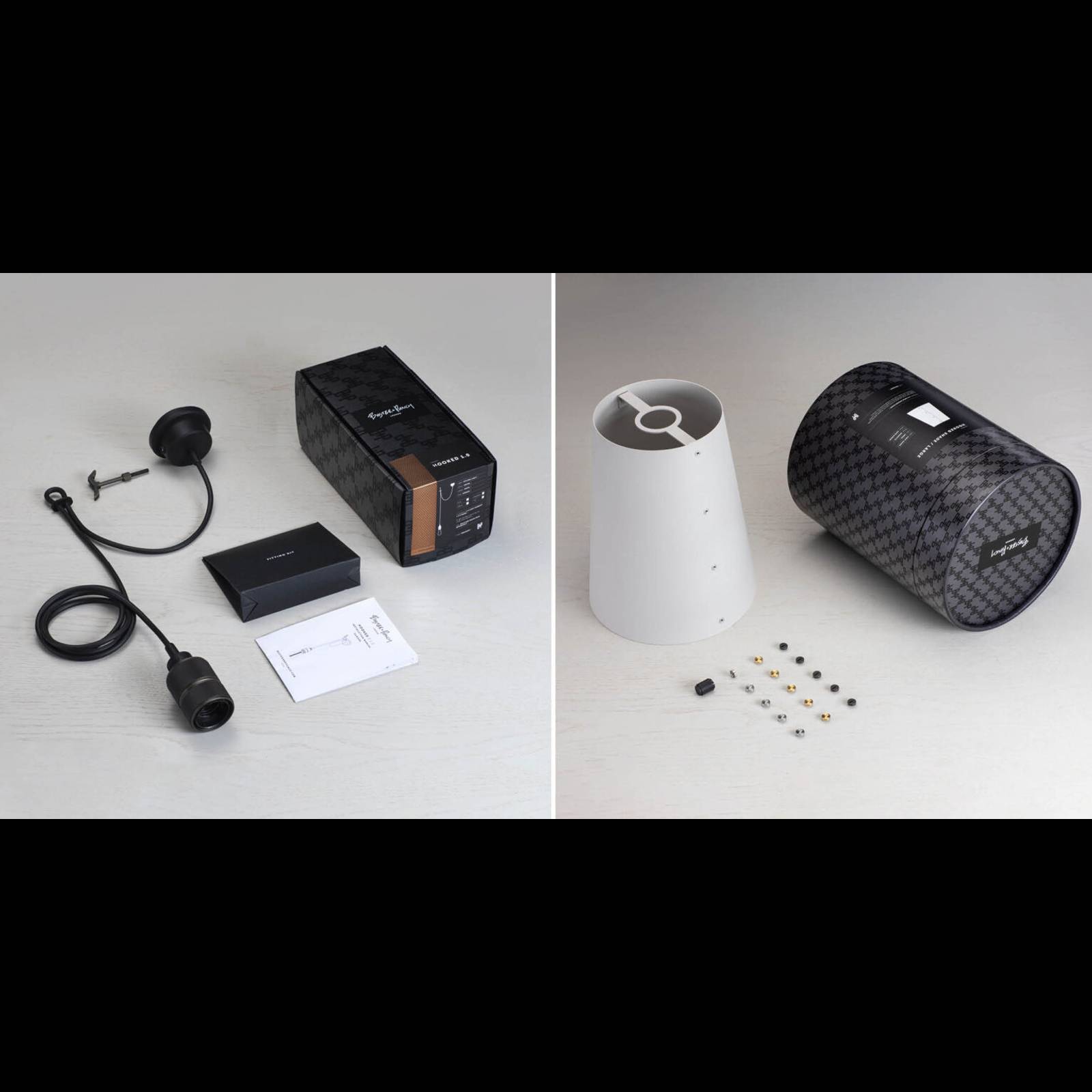 HOOKED 1.0 / LARGE / CROSS / STONE