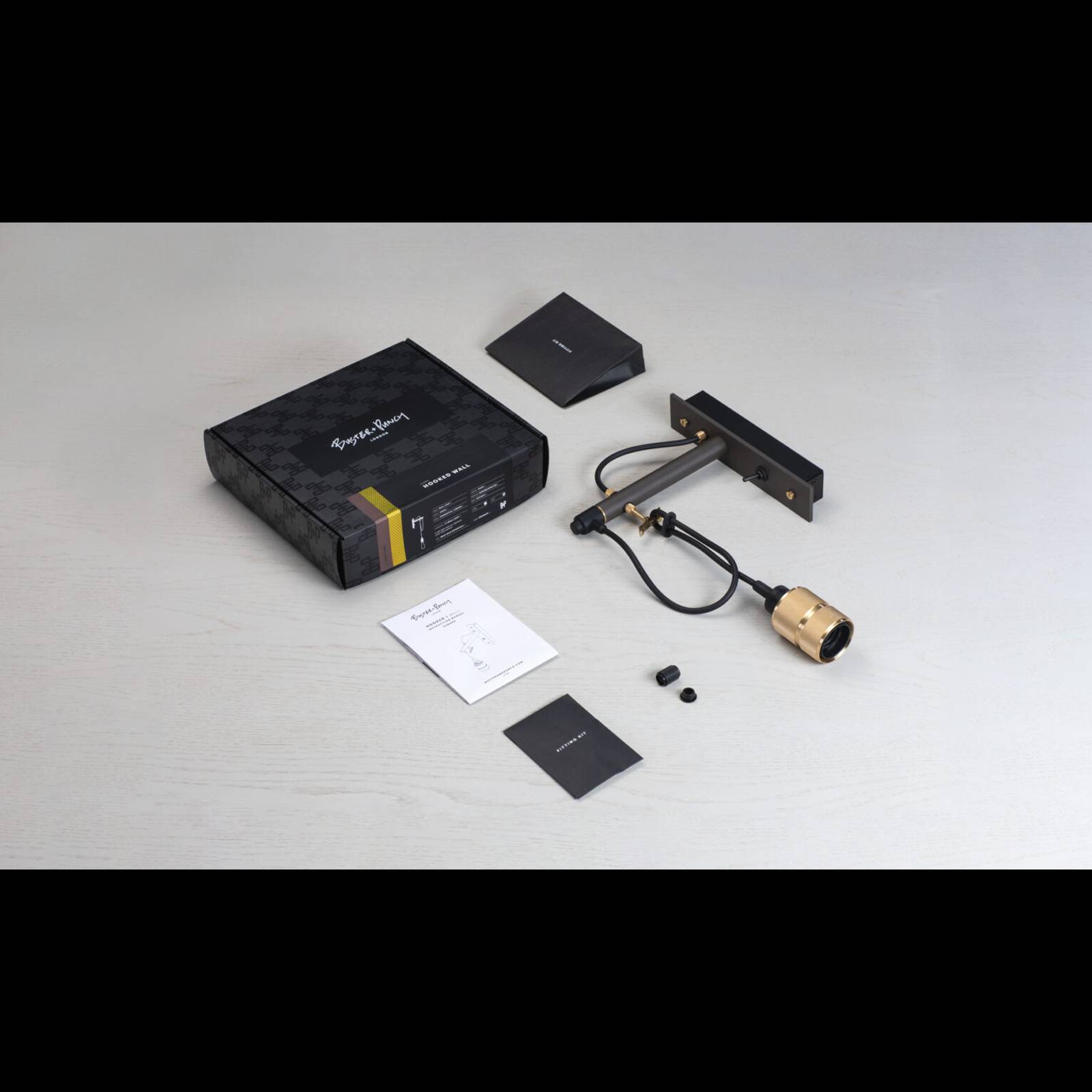 HOOKED WALL / CROSS / NUDE / GRAPHITE