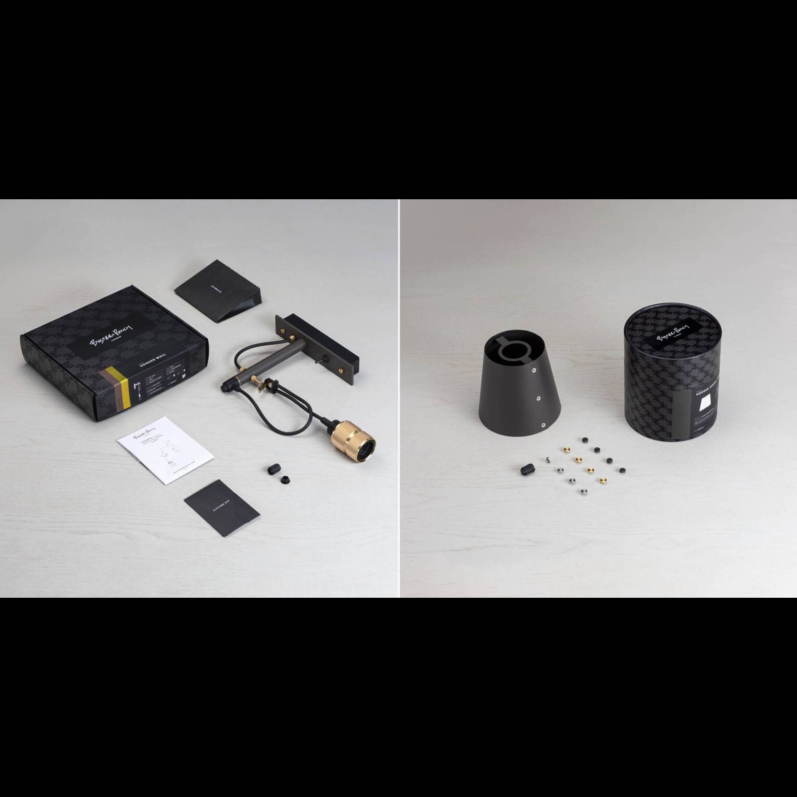 HOOKED WALL / CROSS / SMALL / GRAPHITE