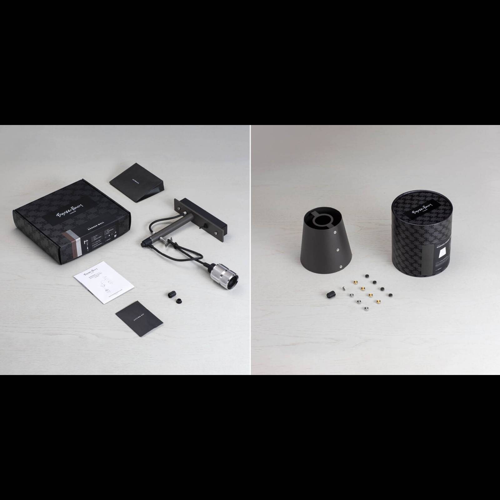 HOOKED WALL / CROSS / SMALL / GRAPHITE