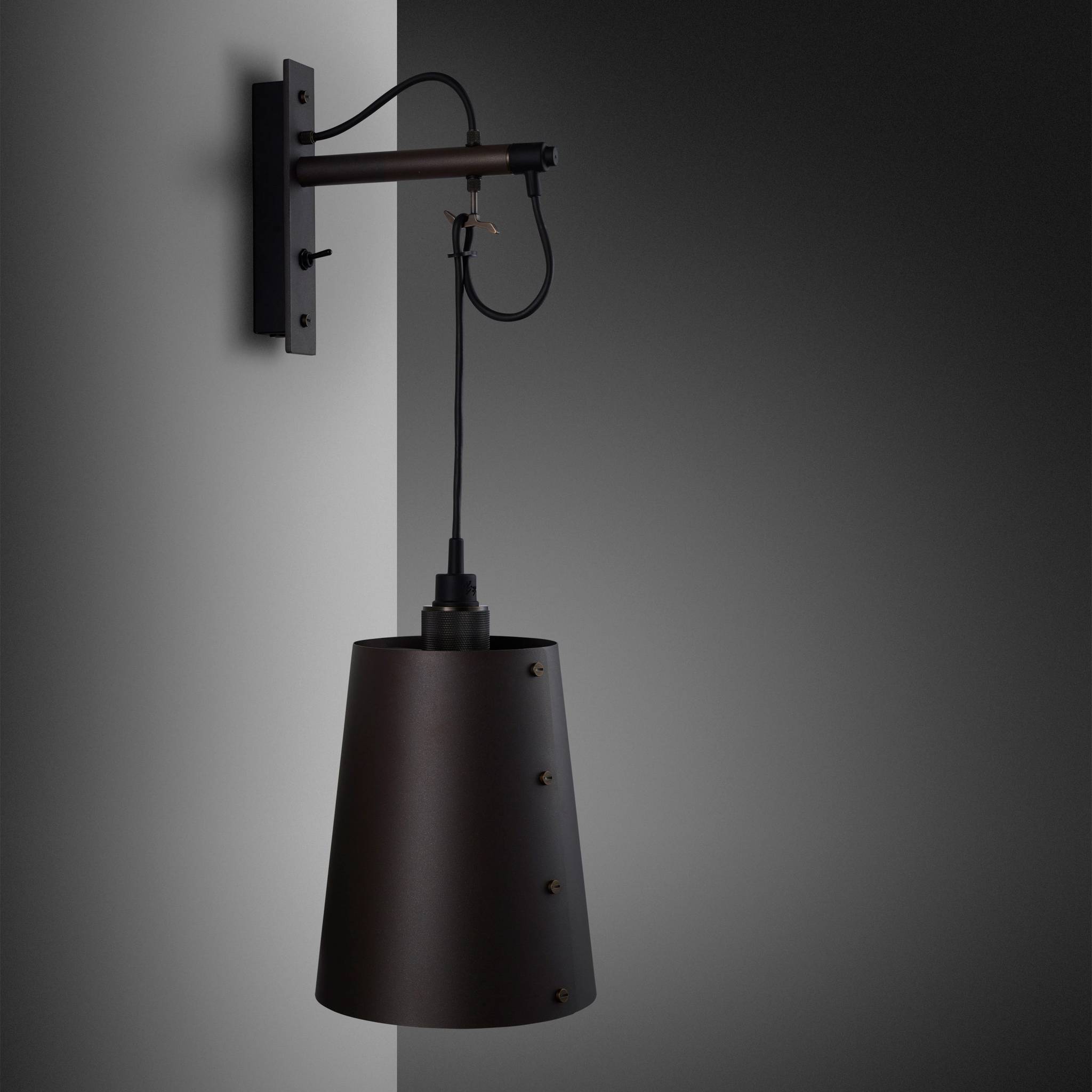 HOOKED WALL / CROSS / LARGE / GRAPHITE