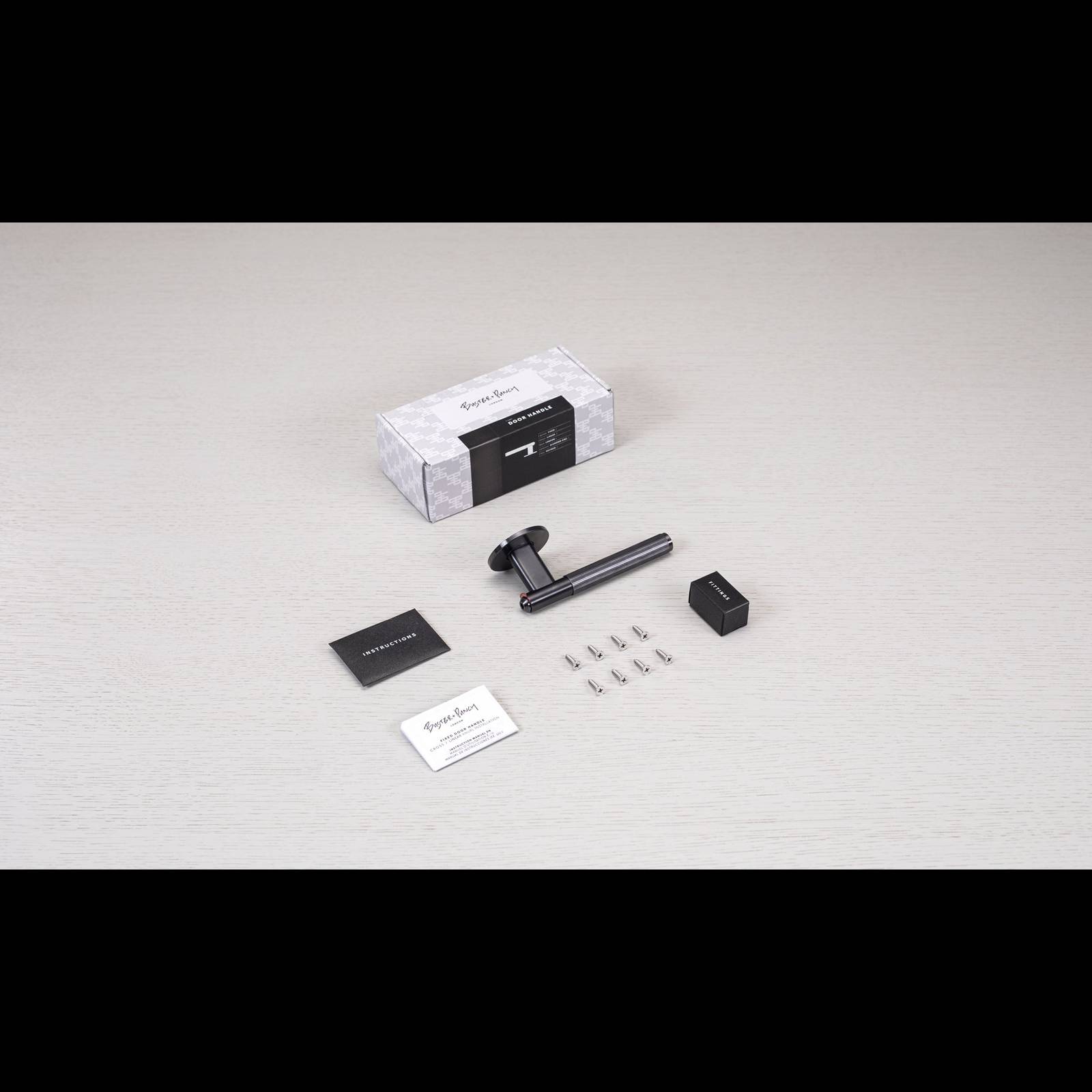 DOOR HANDLE / FIXED / SINGLE-SIDED / LINEAR