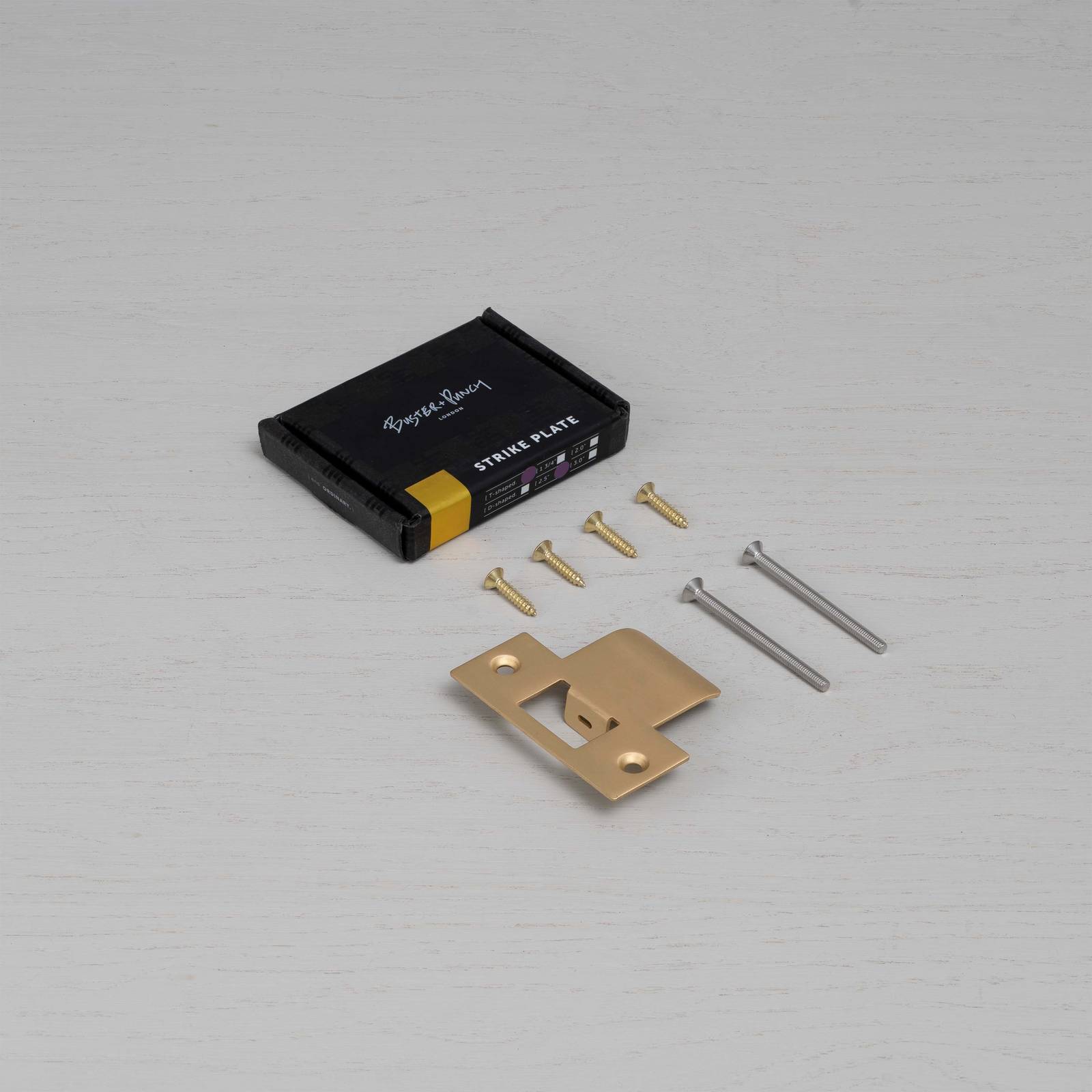 STRIKE PLATE KIT / T SHAPED / 60MM DOOR