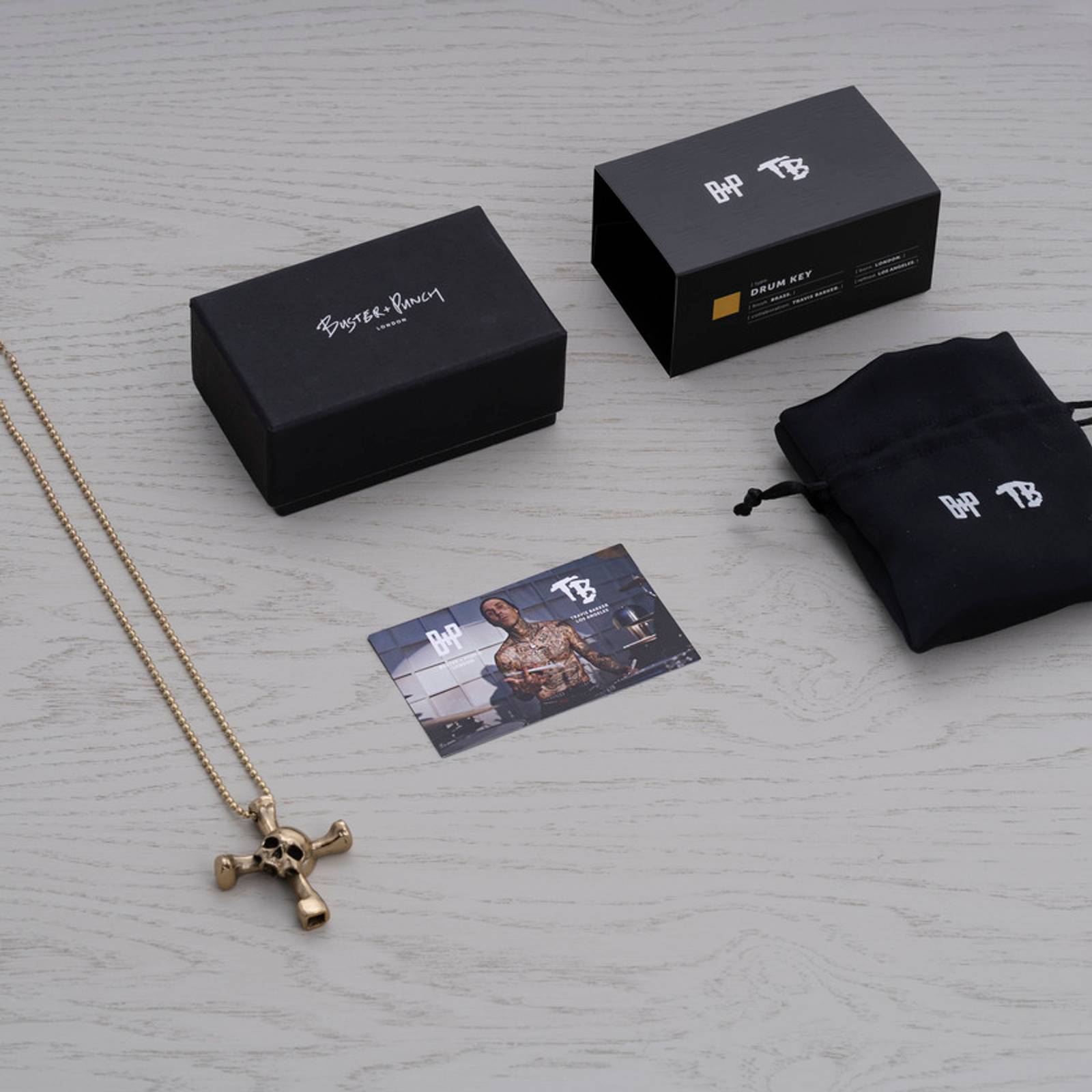 SKULL DRUM KEY / TRAVIS BARKER