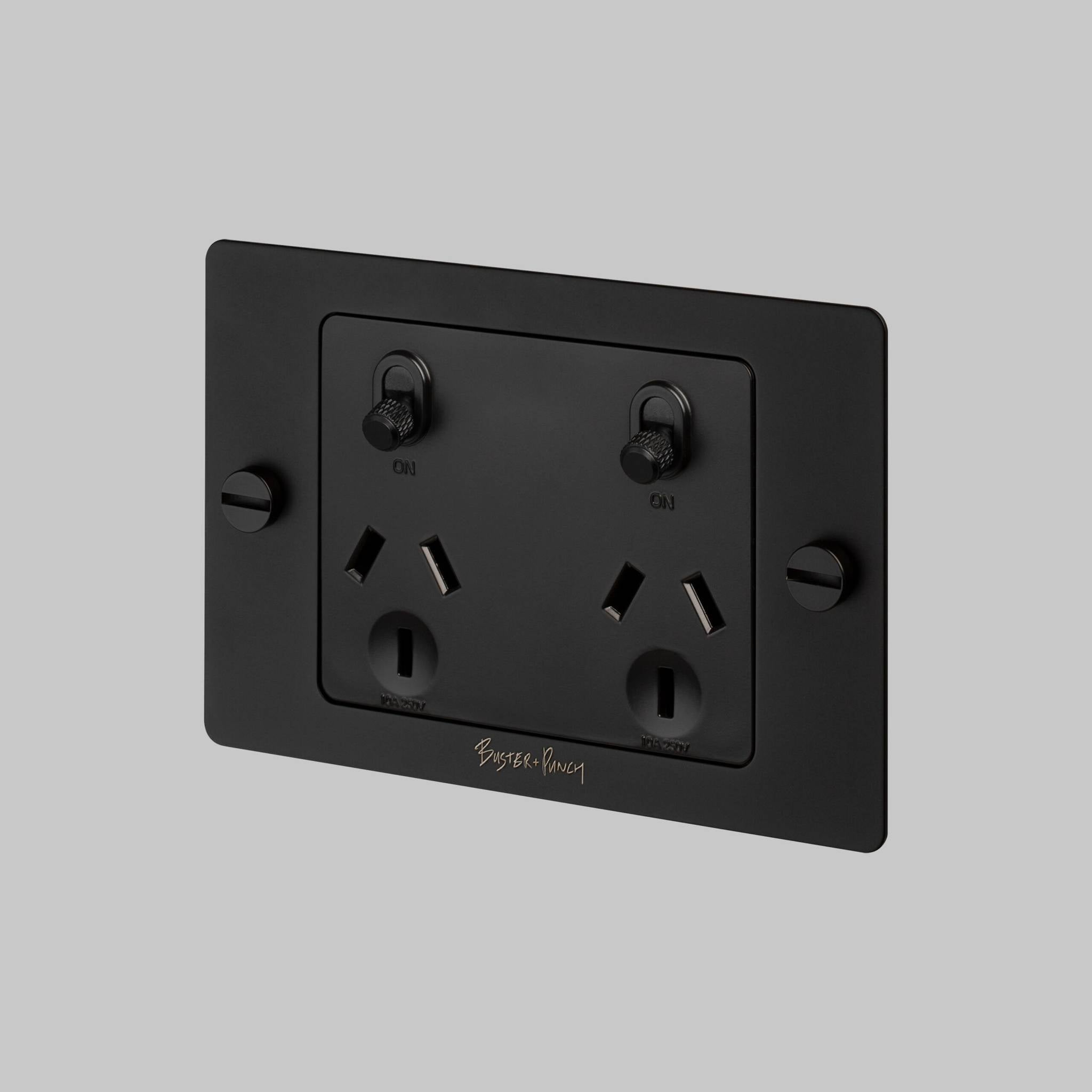 2G GPO SOCKET / WITH LOGO / CROSS