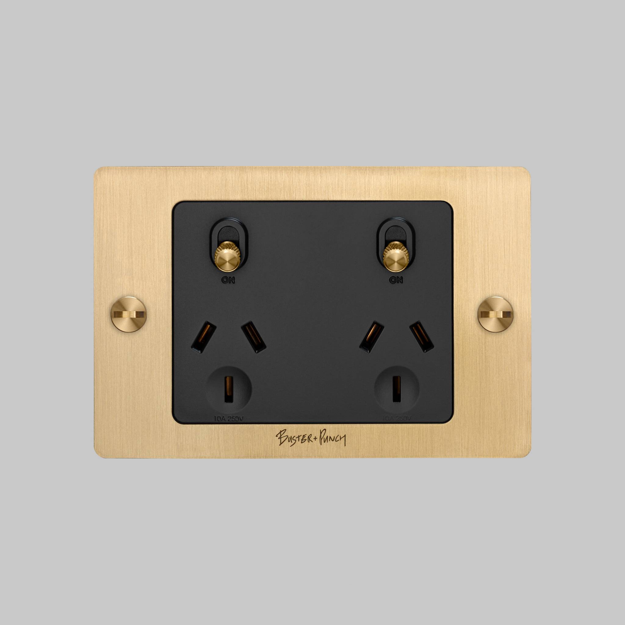 2G GPO SOCKET / WITH LOGO / CROSS