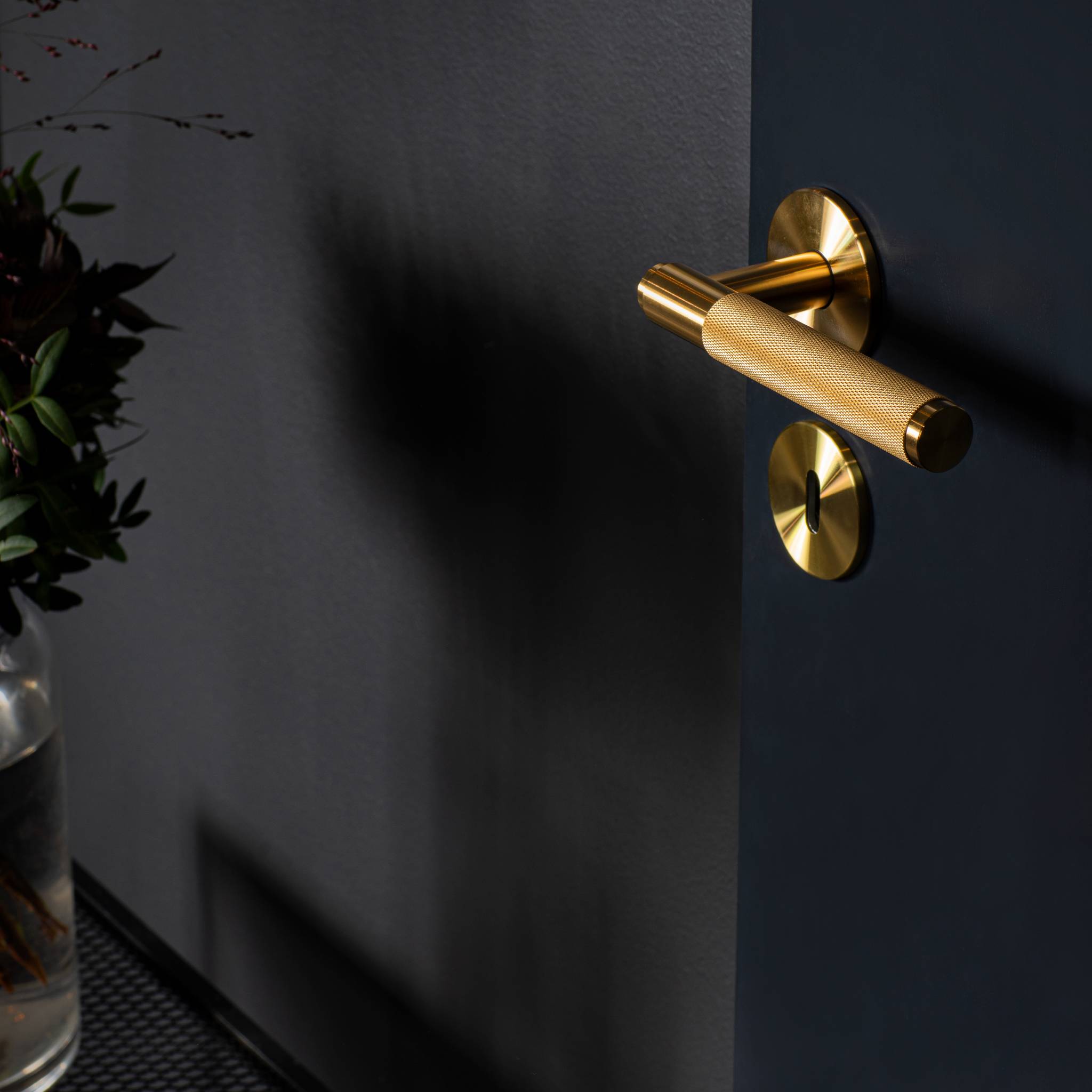 ANZ DOOR HANDLE SET / SPRUNG / CROSS / PRIVACY