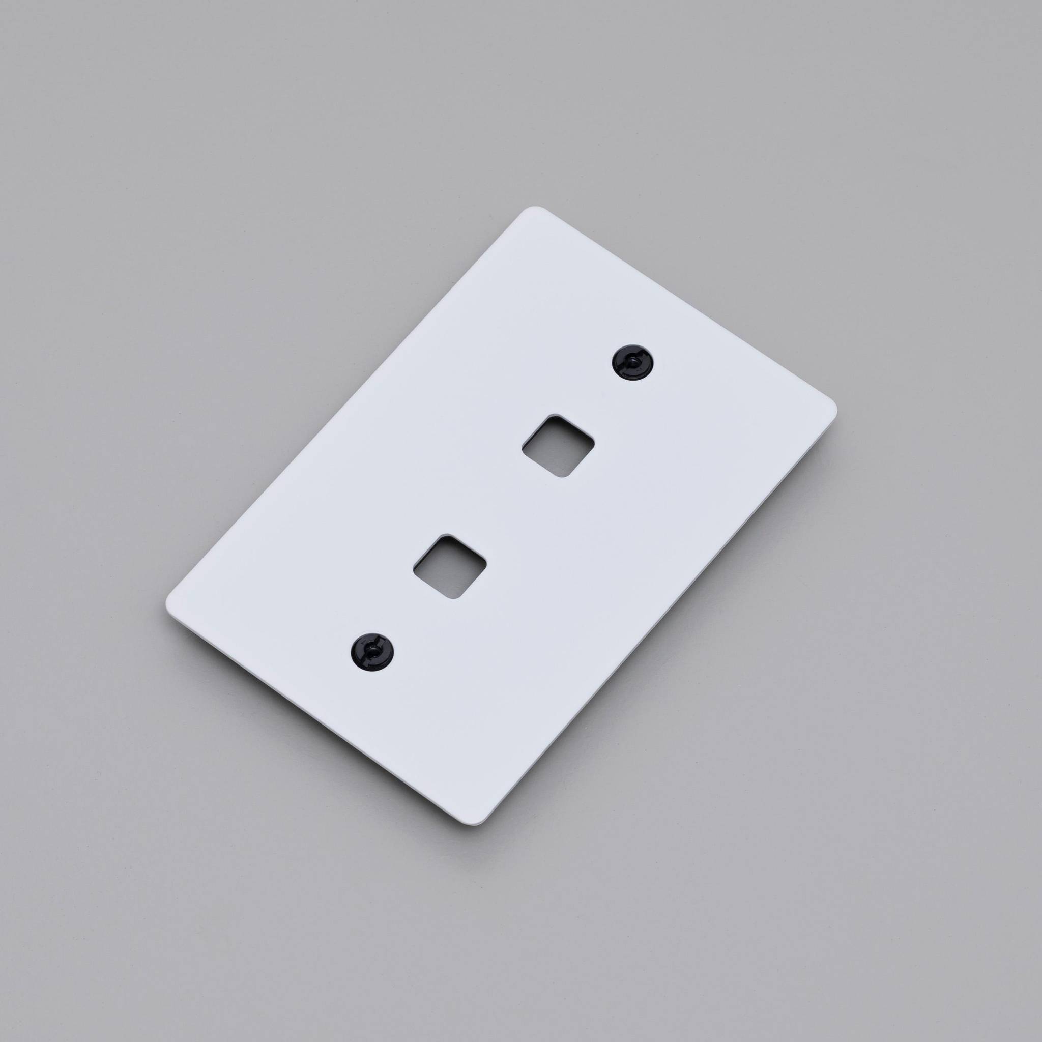 2G WALL PLATE / DIMMERS OR TOGGLES