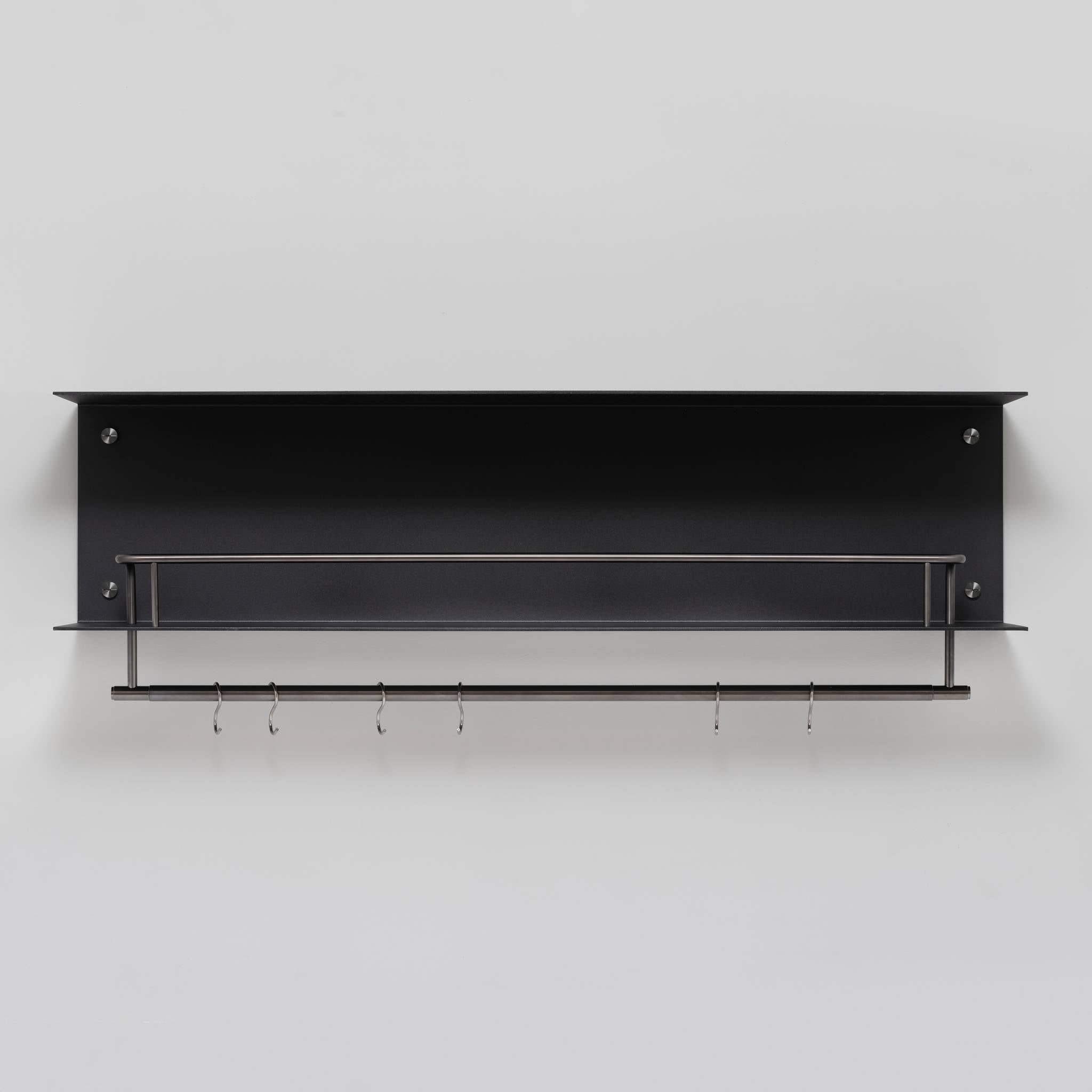 KITCHEN SHELF / HANGER / WITHOUT LOGO / BLACK