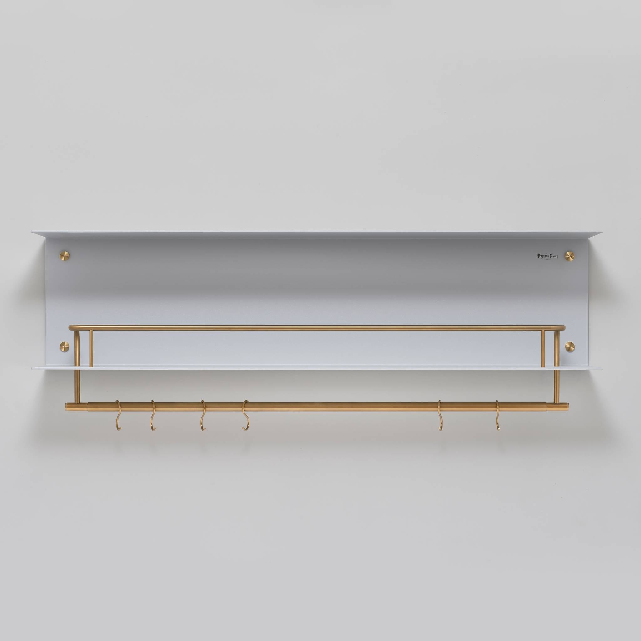 KITCHEN SHELF / HANGER / WITH LOGO / STONE