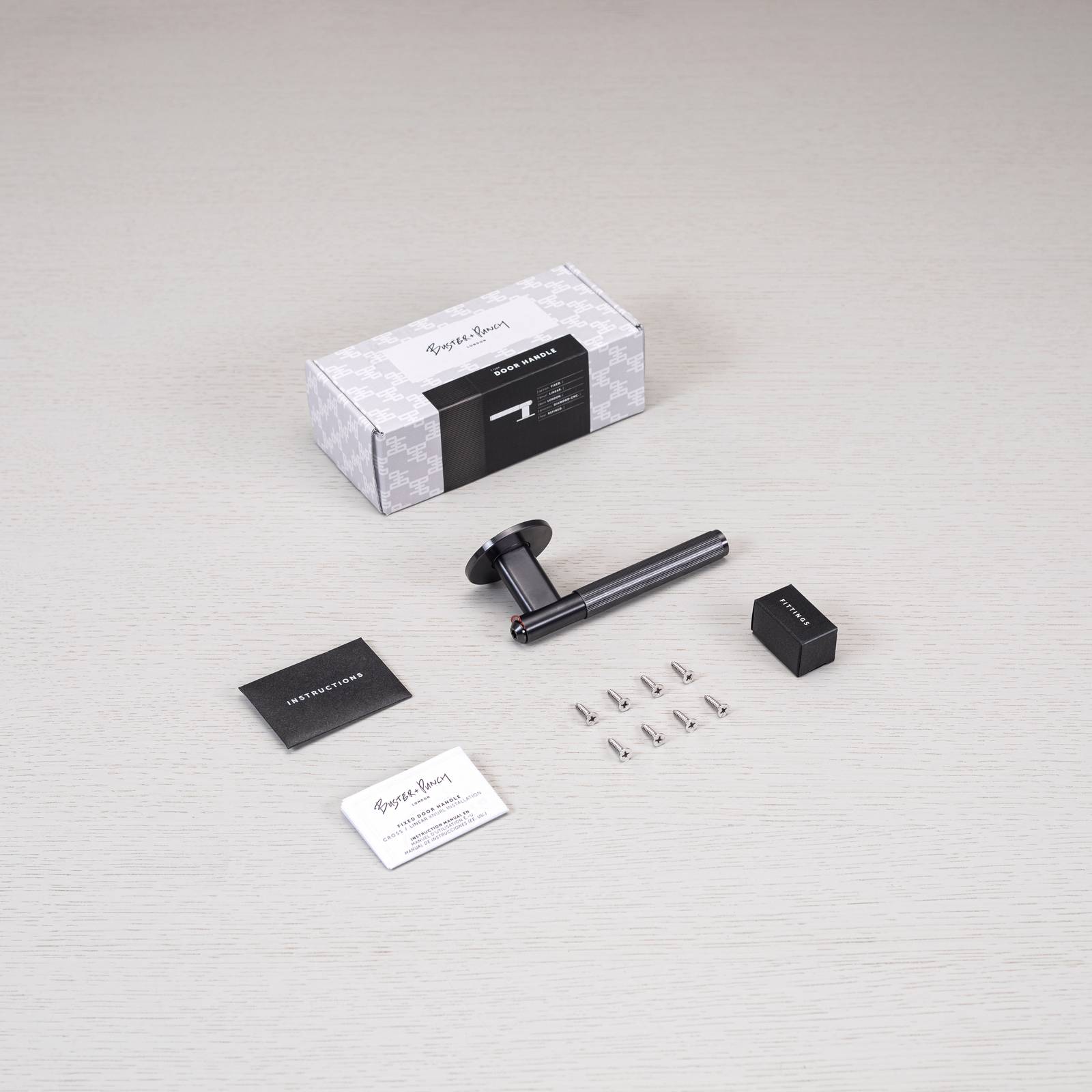 DOOR HANDLE / FIXED / SINGLE-SIDED / LINEAR