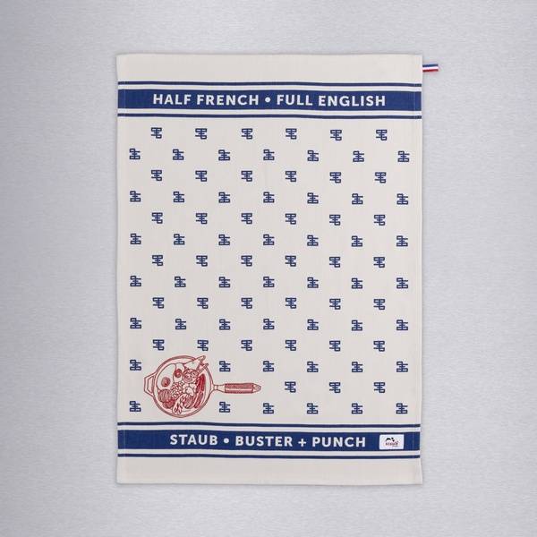 KITCHEN TOWEL / STAUB / FULL ENGLISH / BLUE